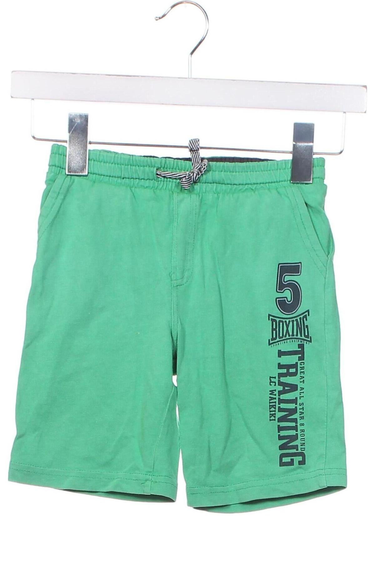 Detské krátke nohavice  LC Waikiki, Veľkosť 2-3y/ 98-104 cm, Farba Zelená, Cena  7,22 €