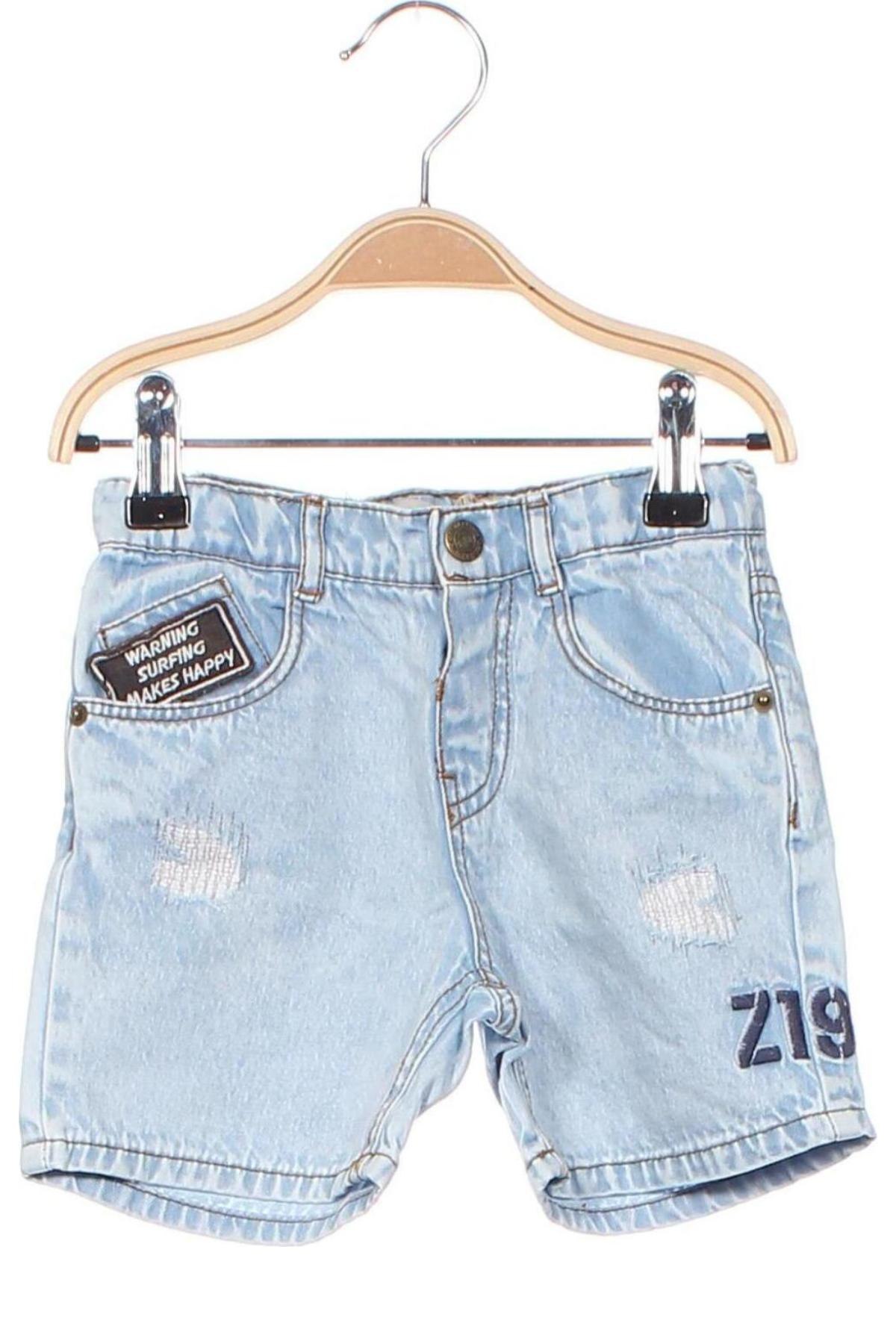 Kinder Shorts Zara, Größe 18-24m/ 86-98 cm, Farbe Blau, Preis € 7,00