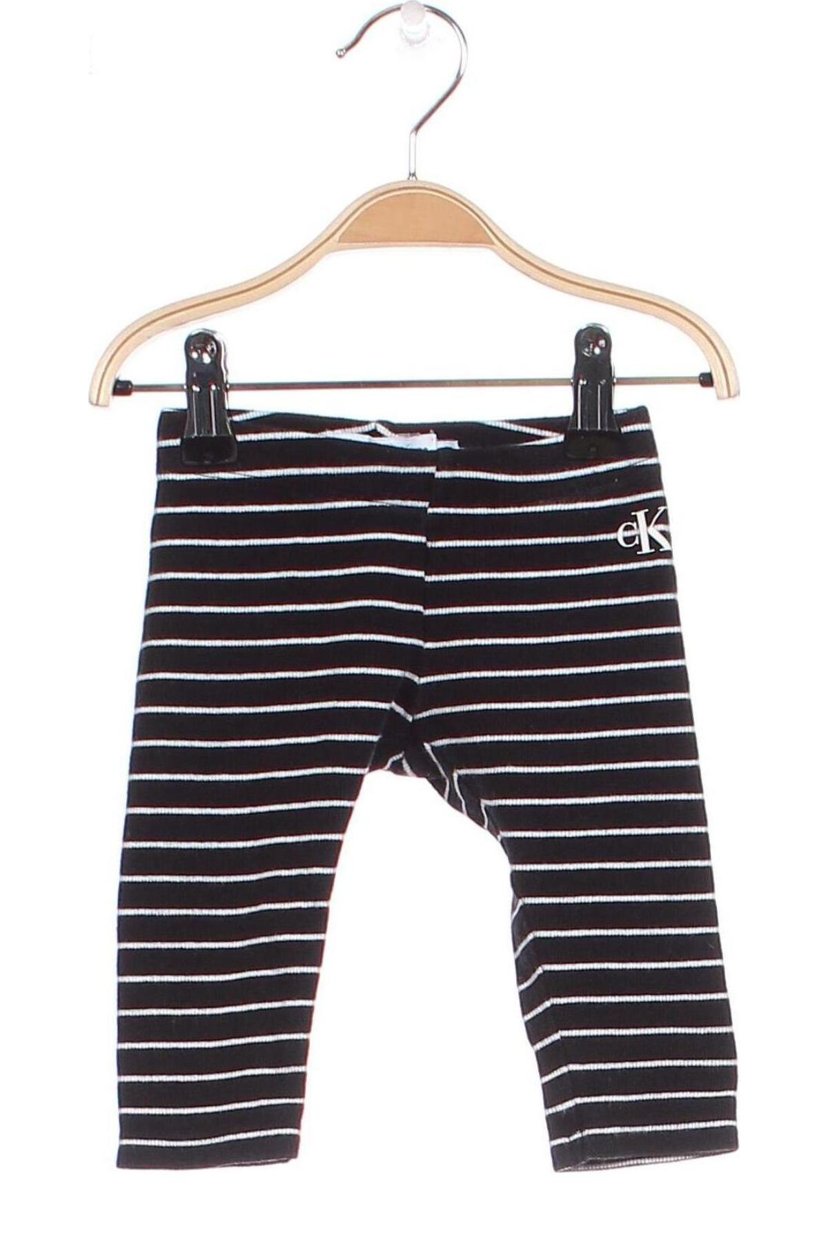 Детски панталон Calvin Klein Jeans, Размер 3-6m/ 62-68 см, Цвят Многоцветен, Цена 35,64 лв.