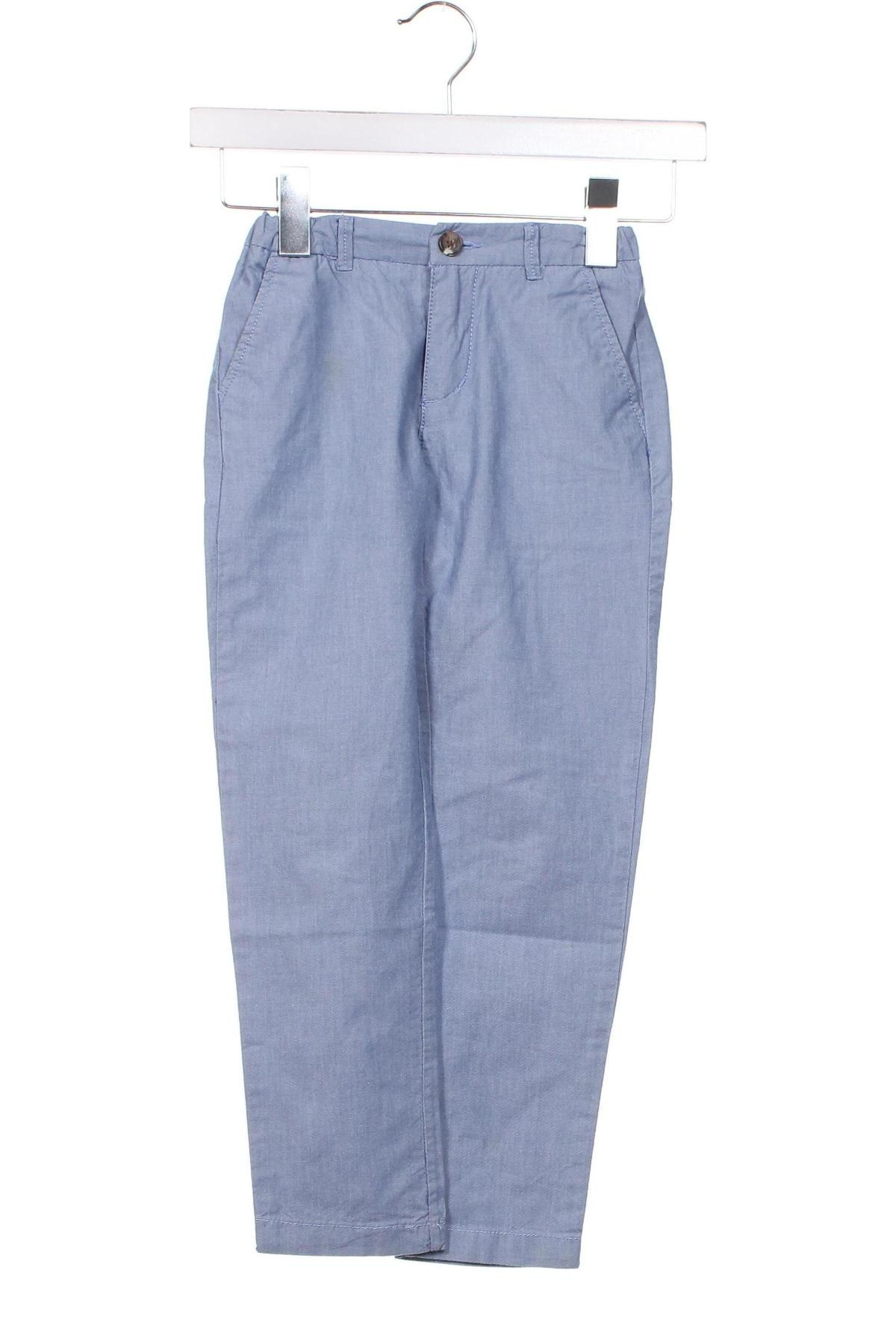 Dziecięce spodnie H&M, Rozmiar 6-7y/ 122-128 cm, Kolor Niebieski, Cena 28,18 zł