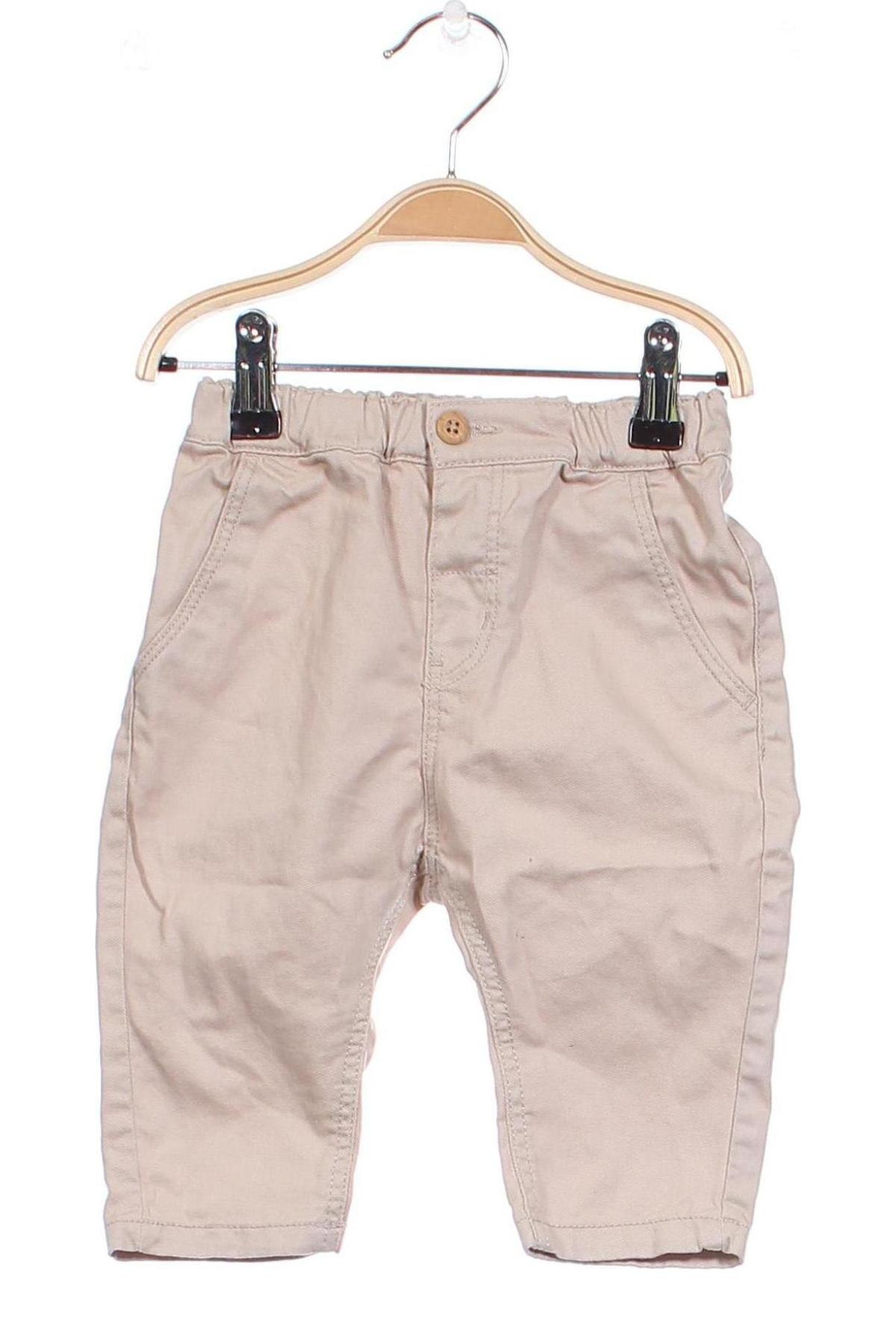Детски панталон H&M, Размер 9-12m/ 74-80 см, Цвят Кафяв, Цена 21,17 лв.