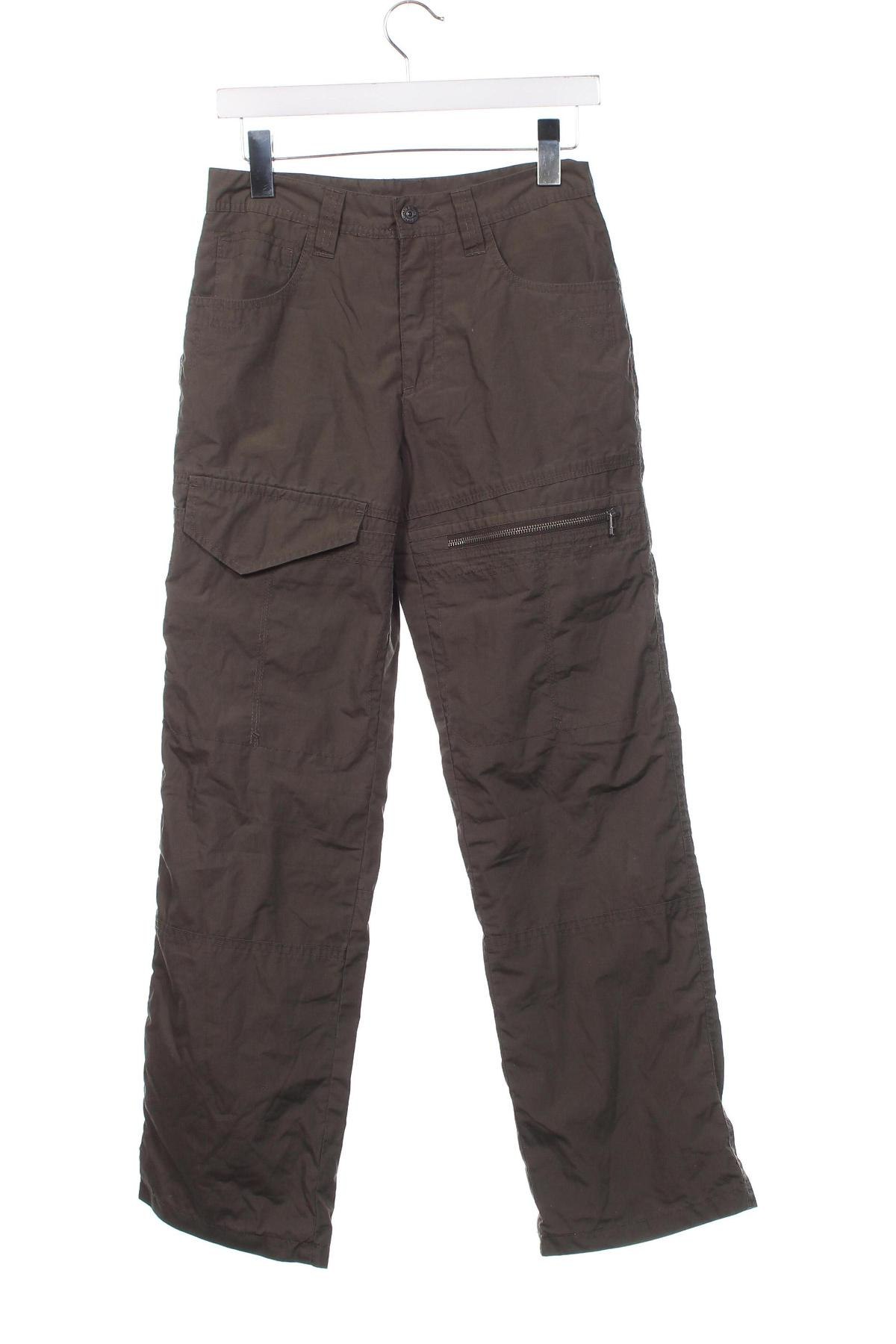 Pantaloni pentru copii Here+There, Mărime 11-12y/ 152-158 cm, Culoare Verde, Preț 69,08 Lei