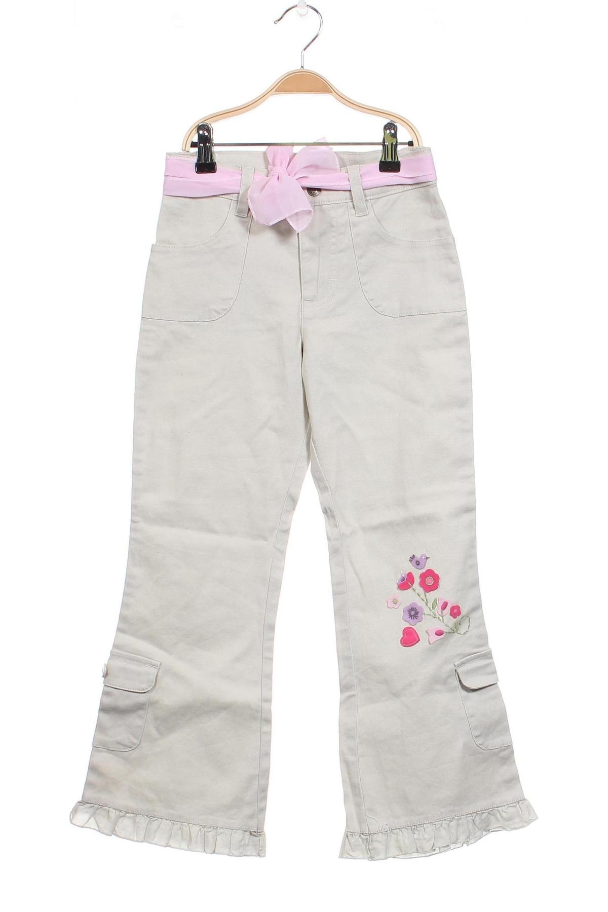 Детски панталон Lee, Размер 7-8y/ 128-134 см, Цвят Бежов, Цена 48,10 лв.