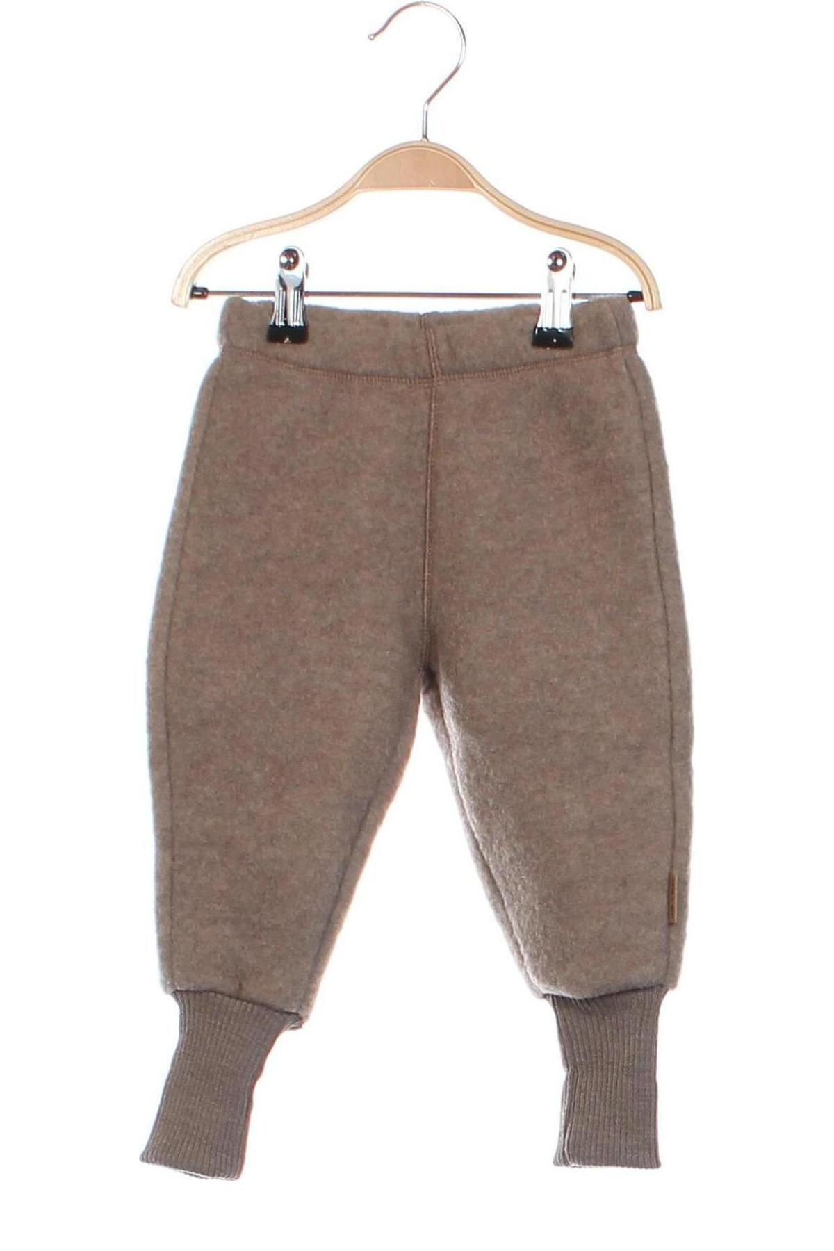 Pantaloni pentru copii Mikk-Line, Mărime 9-12m/ 74-80 cm, Culoare Maro, Preț 110,95 Lei