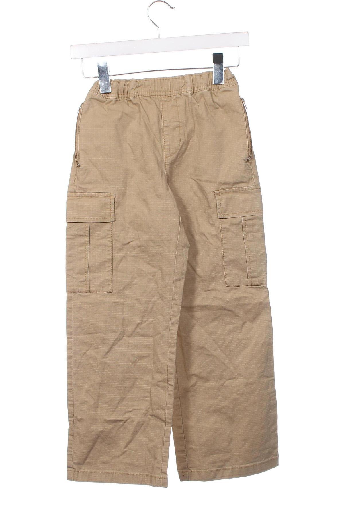 Pantaloni pentru copii Name It, Mărime 8-9y/ 134-140 cm, Culoare Bej, Preț 98,42 Lei