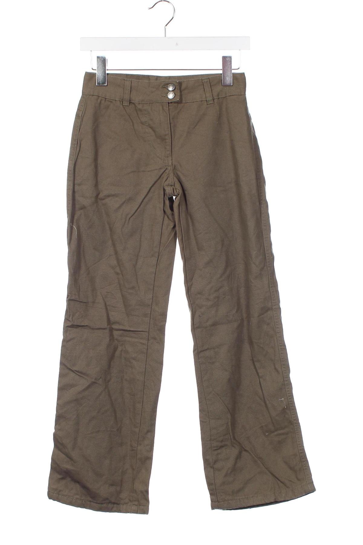 Pantaloni pentru copii Pocopiano, Mărime 10-11y/ 146-152 cm, Culoare Verde, Preț 36,61 Lei
