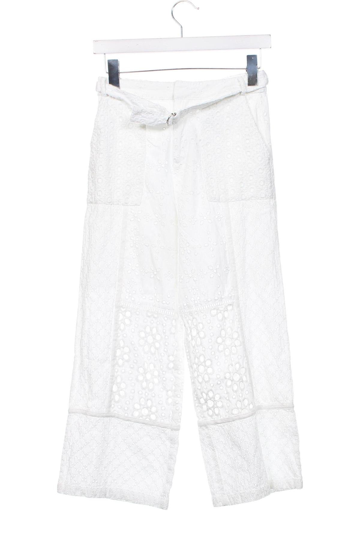 Dětské kalhoty  Zara, Velikost 12-13y/ 158-164 cm, Barva Bílá, Cena  106,00 Kč