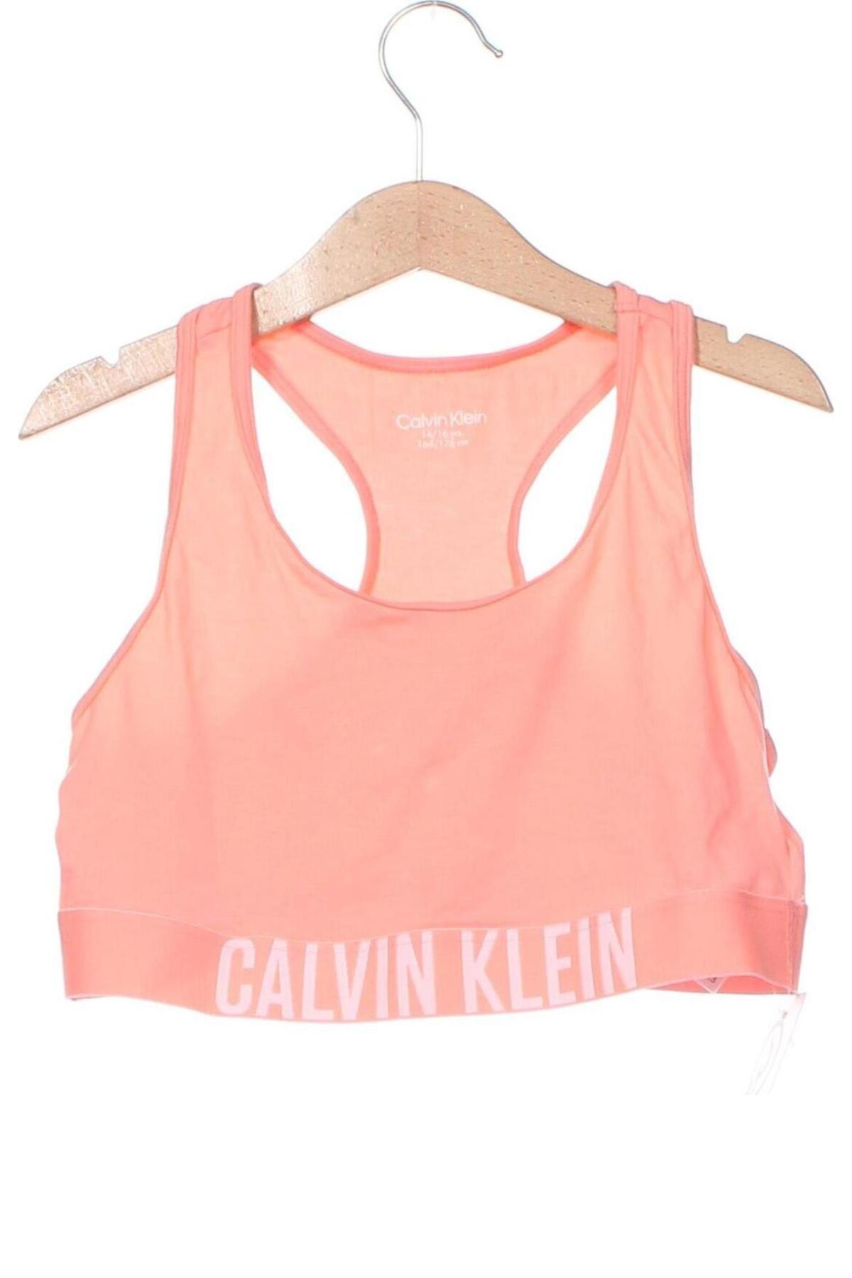 Kinder Top Calvin Klein, Größe 13-14y/ 164-168 cm, Farbe Rosa, Preis 7,89 €