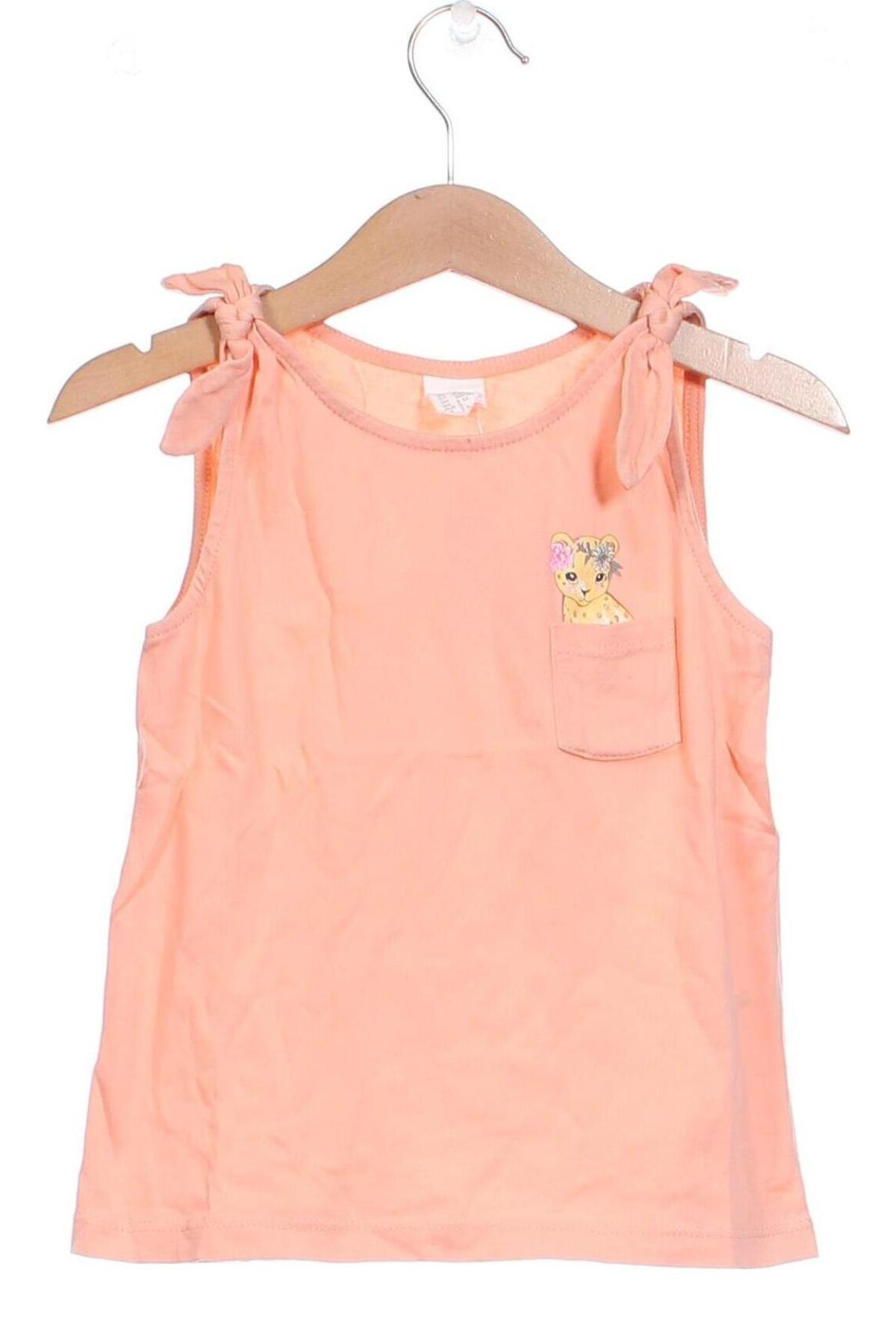 Μπλουζάκι αμάνικο παιδικό H&M, Μέγεθος 2-3y/ 98-104 εκ., Χρώμα Ρόζ , Τιμή 3,43 €