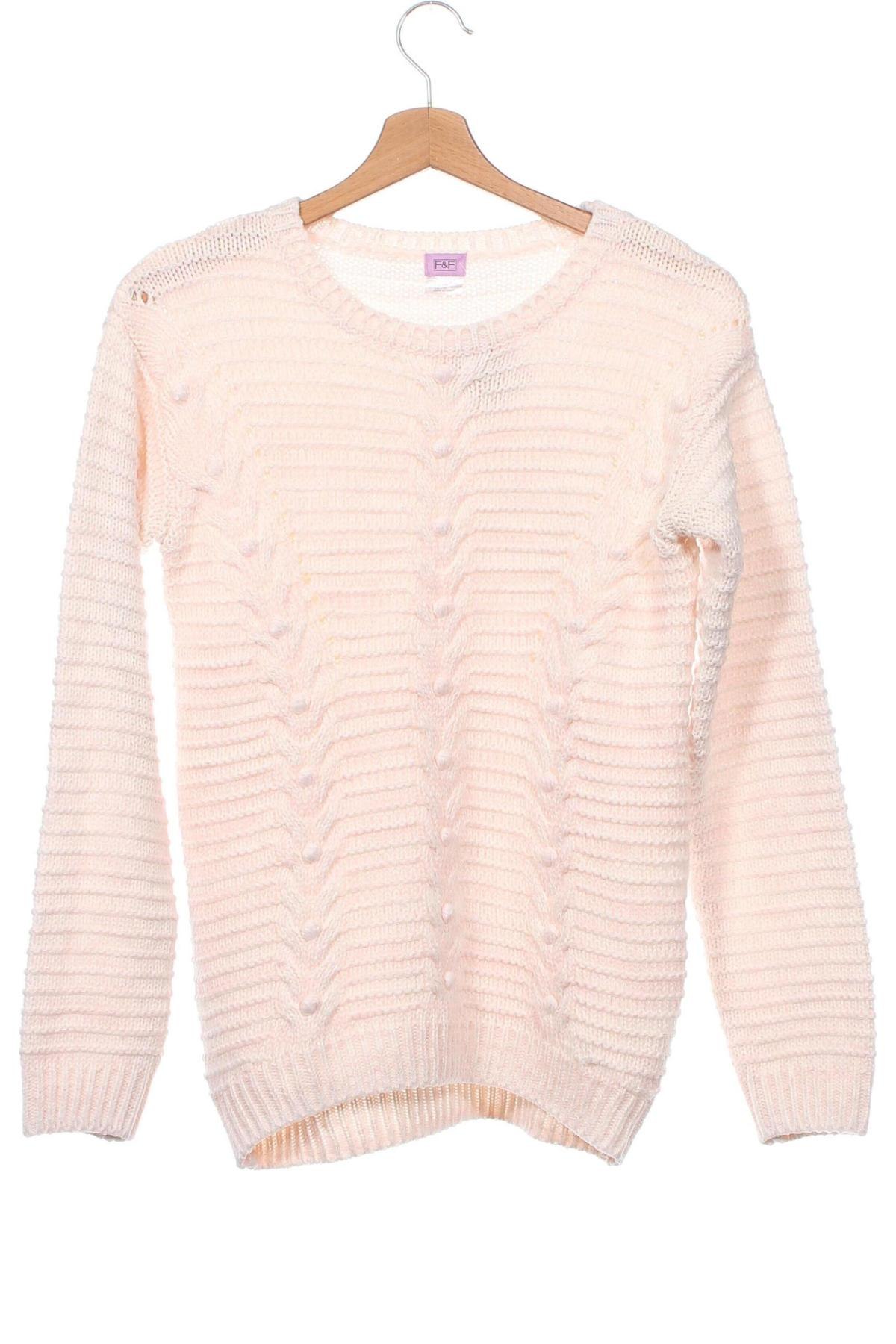 Παιδικό πουλόβερ F&F, Μέγεθος 13-14y/ 164-168 εκ., Χρώμα Ρόζ , Τιμή 6,00 €