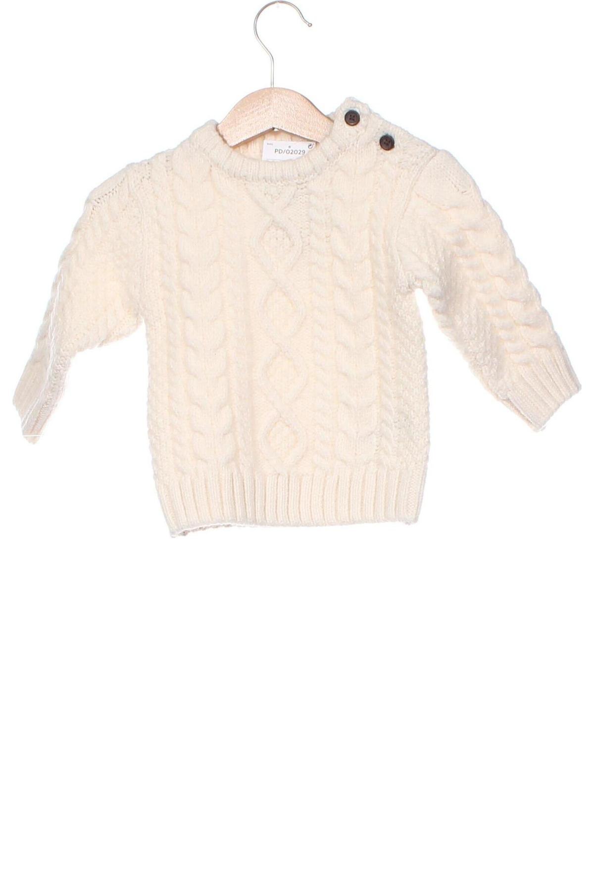 Παιδικό πουλόβερ Next, Μέγεθος 6-9m/ 68-74 εκ., Χρώμα Λευκό, Τιμή 16,30 €