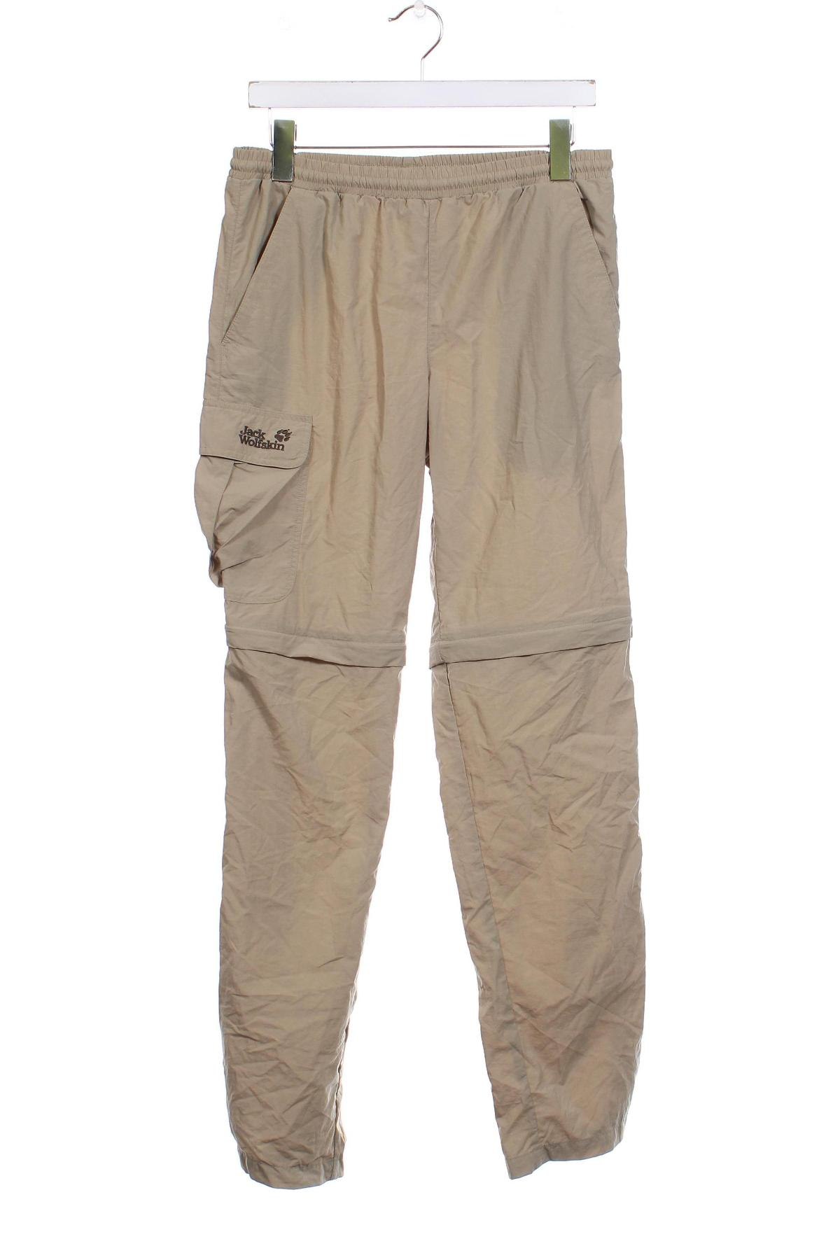 Pantaloni de trening, pentru copii Jack Wolfskin, Mărime 15-18y/ 170-176 cm, Culoare Verde, Preț 52,63 Lei