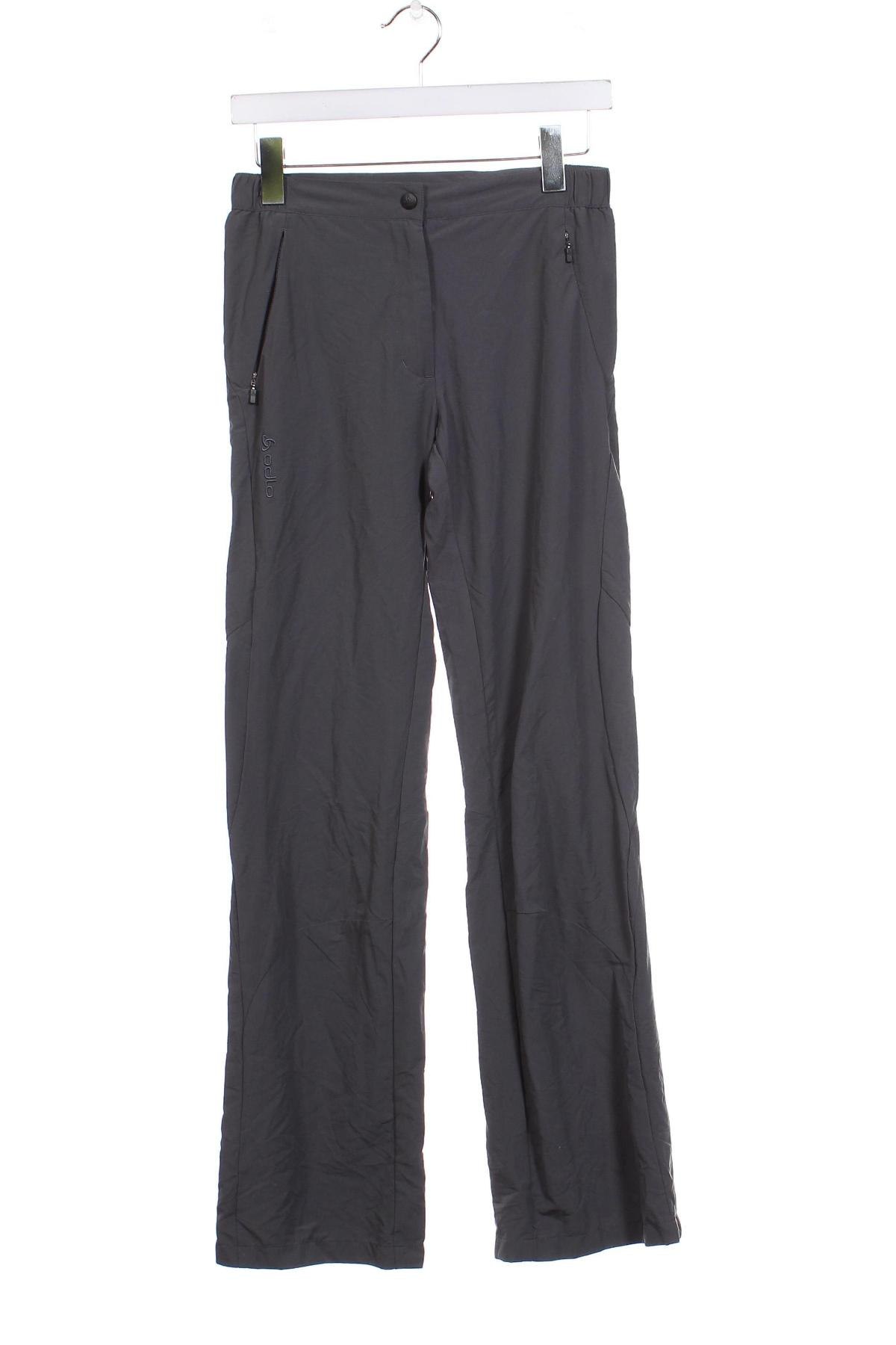 Детски спортен панталон Odlo, Размер 15-18y/ 170-176 см, Цвят Сив, Цена 13,00 лв.