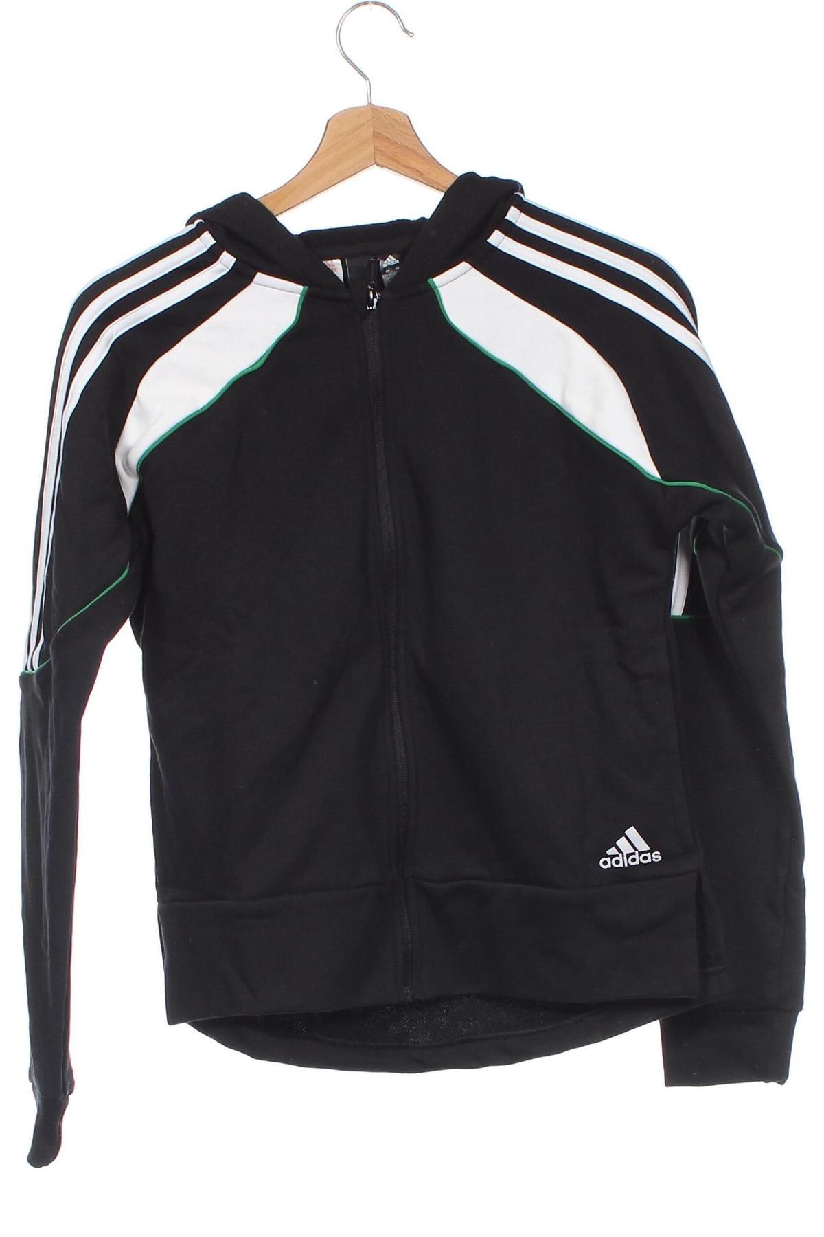 Gyerek sweatshirt Adidas, Méret 11-12y / 152-158 cm, Szín Fekete, Ár 10 782 Ft