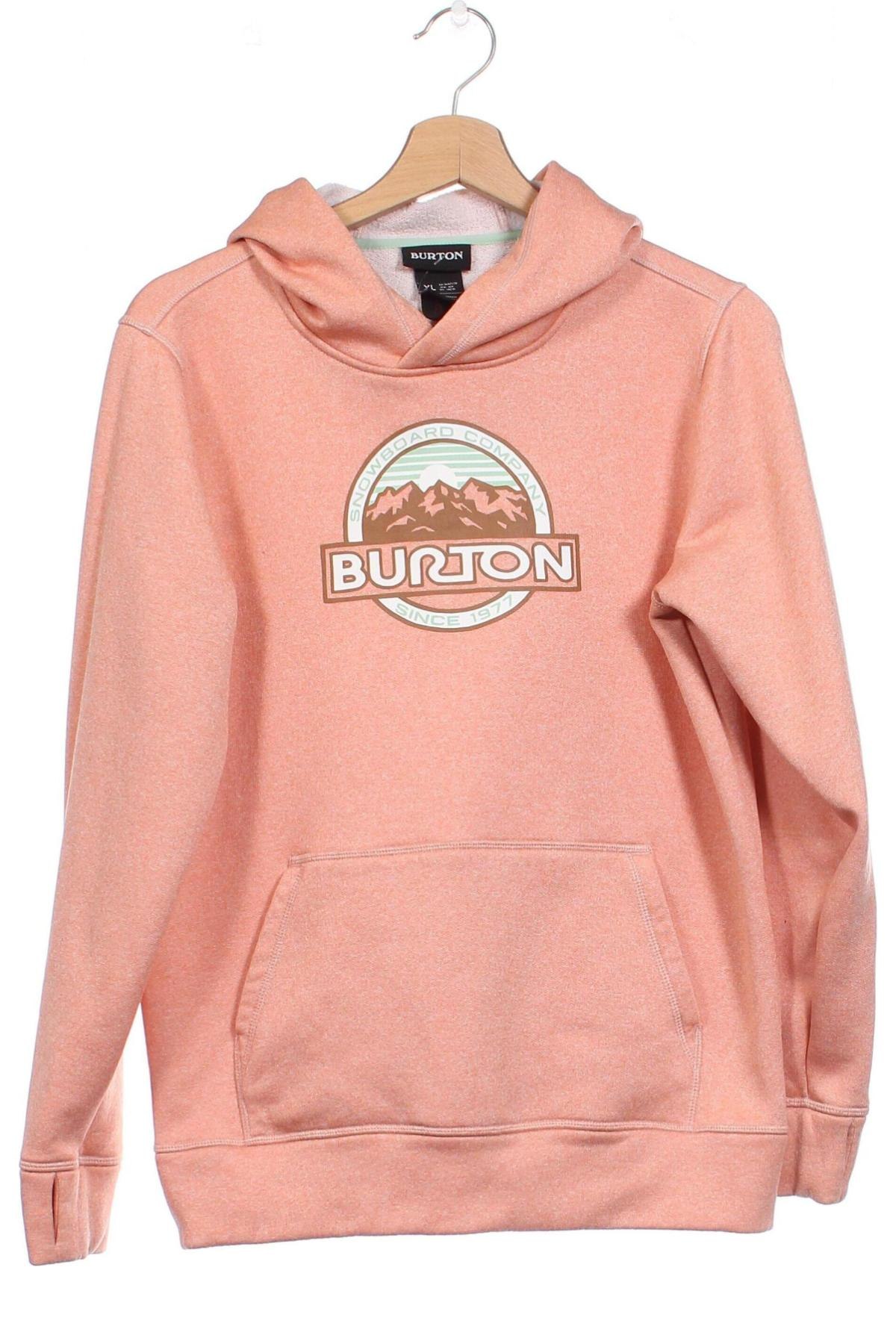 Kinder Sweatshirts Burton, Größe 13-14y/ 164-168 cm, Farbe Orange, Preis € 27,77