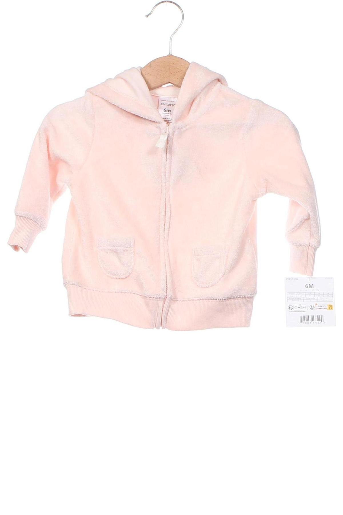 Kinder Sweatshirts Carter's, Größe 3-6m/ 62-68 cm, Farbe Rosa, Preis 8,48 €