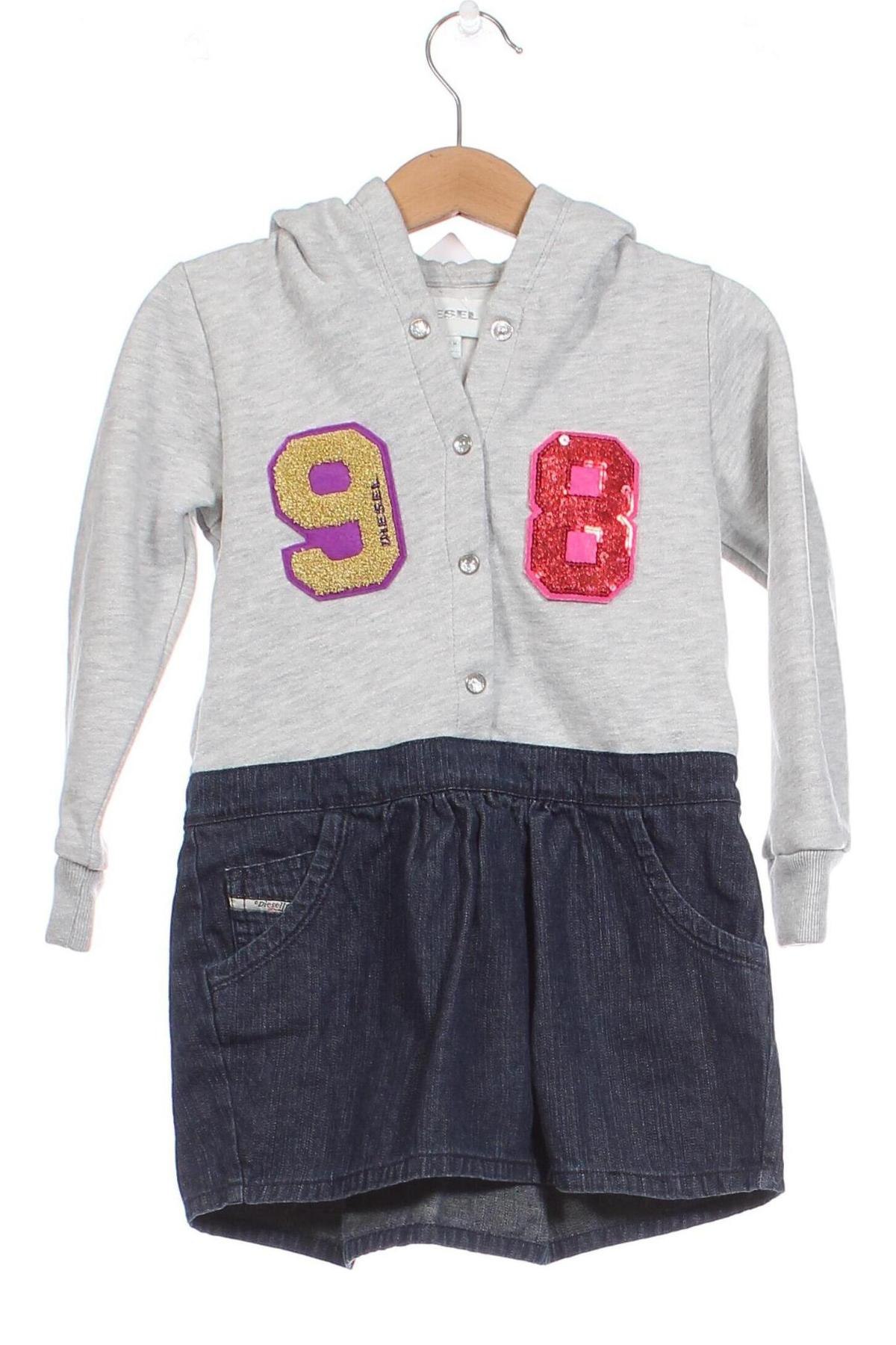 Kinder Sweatshirts Diesel, Größe 2-3y/ 98-104 cm, Farbe Grau, Preis € 34,30