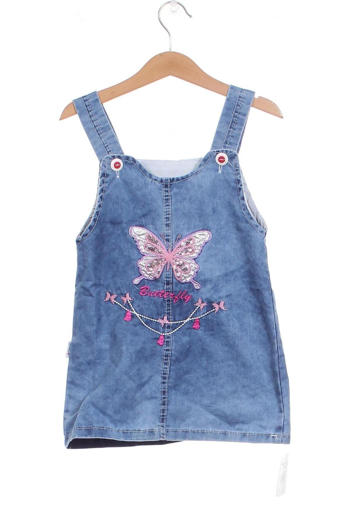 Kinder Latzkleid, Größe 12-18m/ 80-86 cm, Farbe Blau, Preis € 6,40