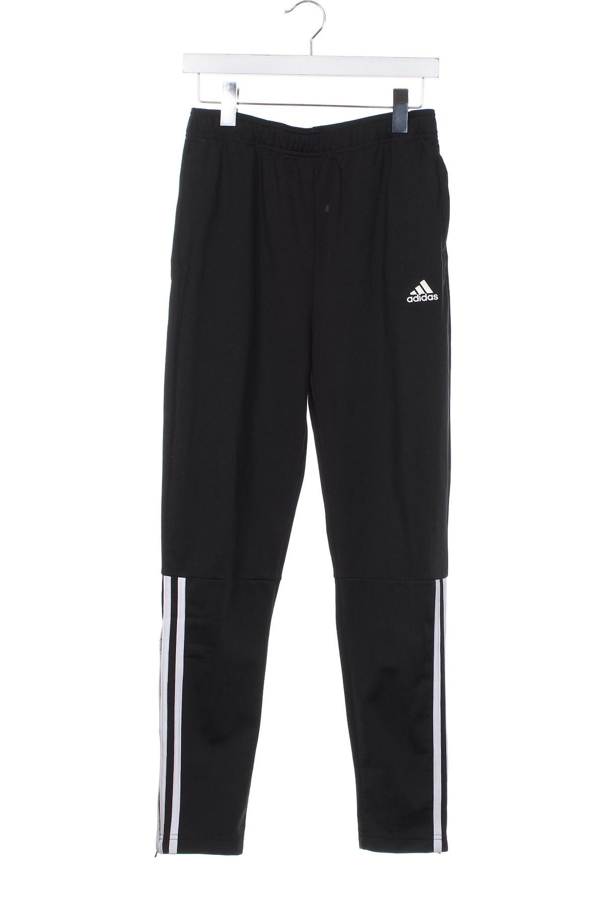 Детско спортно долнище Adidas, Размер 13-14y/ 164-168 см, Цвят Черен, Цена 45,00 лв.