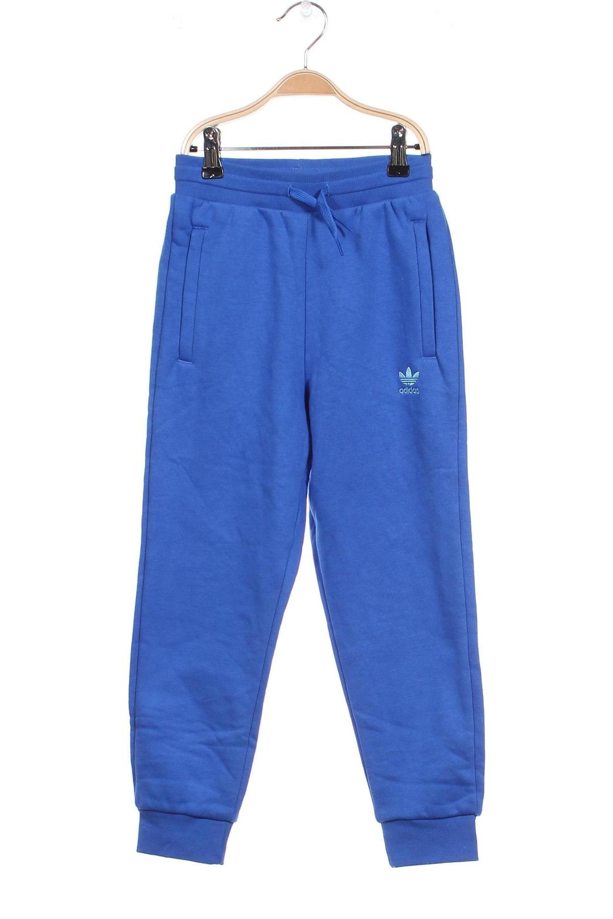 Kinder Sporthose Adidas Originals, Größe 7-8y/ 128-134 cm, Farbe Blau, Preis 28,87 €