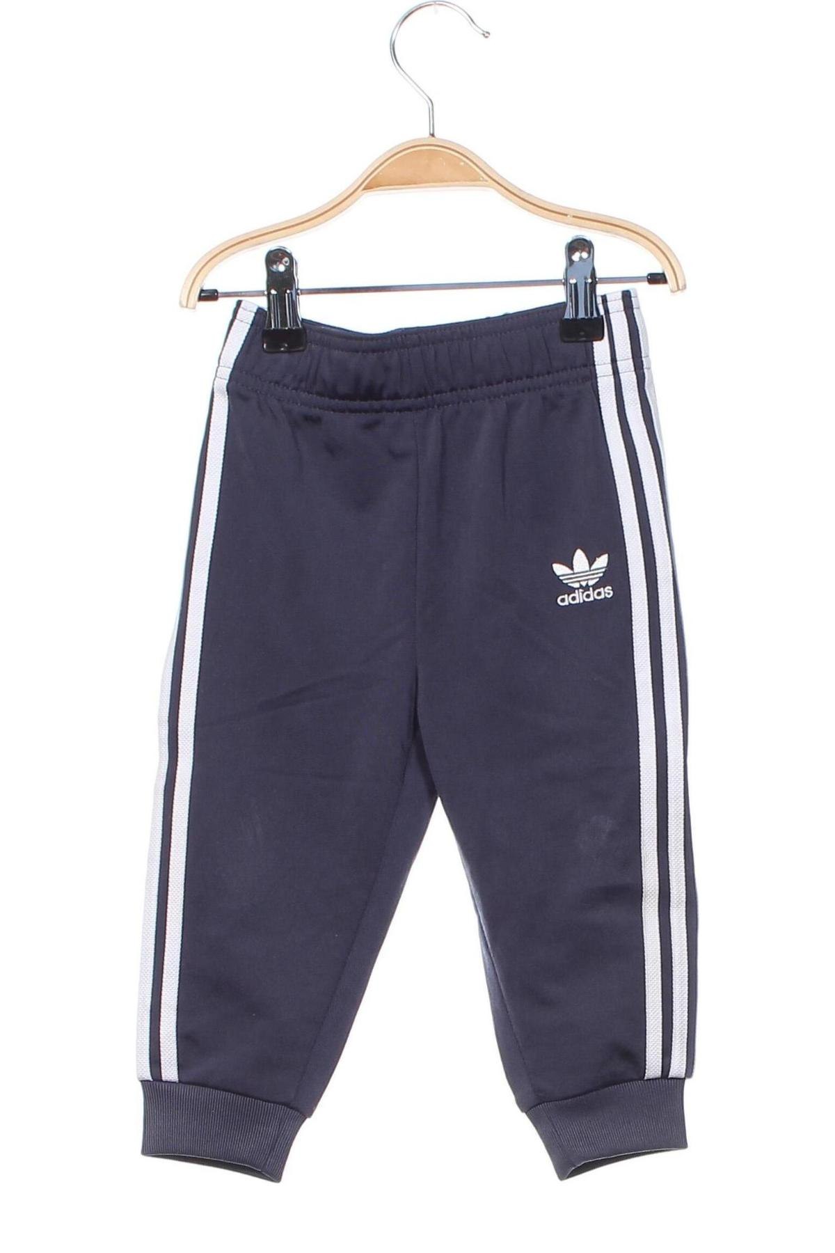 Παιδική κάτω φόρμα Adidas Originals, Μέγεθος 12-18m/ 80-86 εκ., Χρώμα Μπλέ, Τιμή 11,37 €