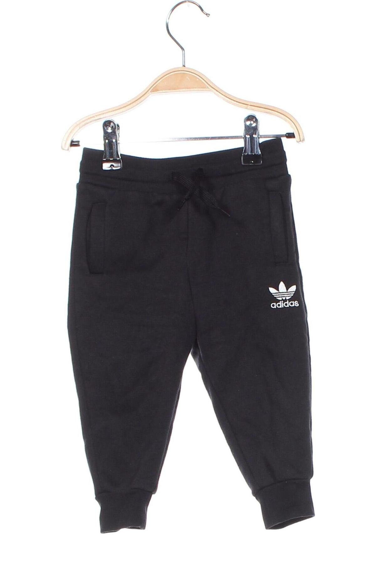 Pantaloni de trening, pentru copii Adidas Originals, Mărime 9-12m/ 74-80 cm, Culoare Negru, Preț 85,53 Lei