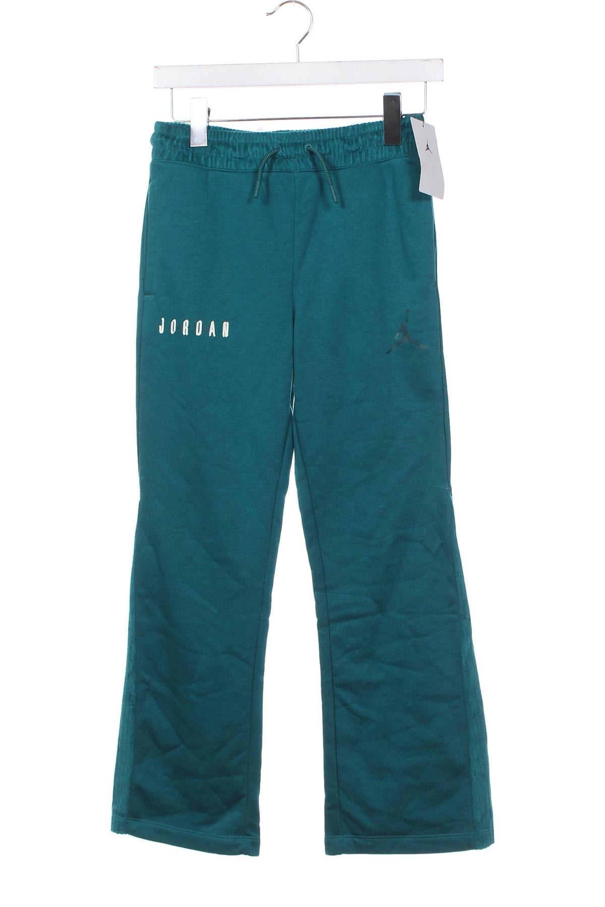 Pantaloni de trening, pentru copii Air Jordan Nike, Mărime 9-10y/ 140-146 cm, Culoare Albastru, Preț 69,87 Lei