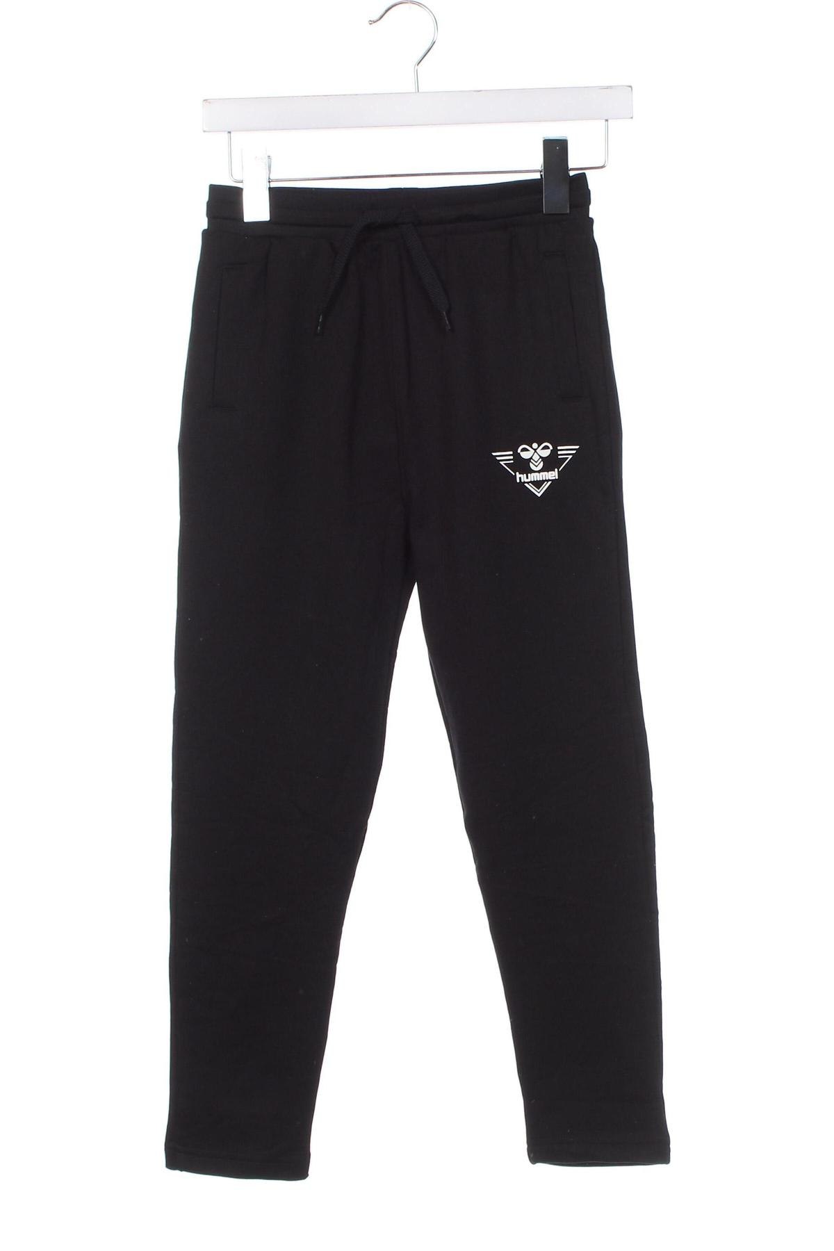 Pantaloni de trening, pentru copii Hummel, Mărime 8-9y/ 134-140 cm, Culoare Negru, Preț 74,52 Lei