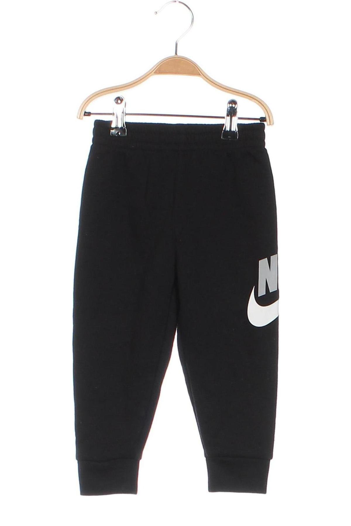 Dziecięce spodnie sportowe Nike, Rozmiar 18-24m/ 86-98 cm, Kolor Czarny, Cena 88,76 zł