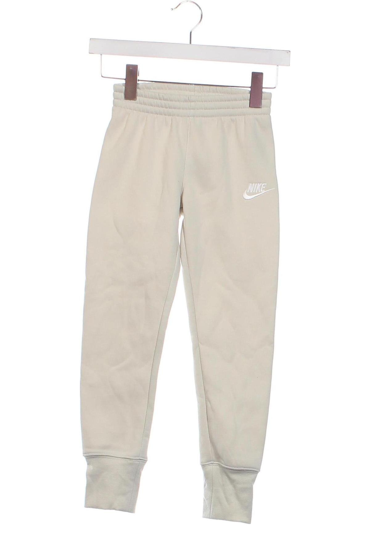 Dziecięce spodnie sportowe Nike, Rozmiar 5-6y/ 116-122 cm, Kolor Beżowy, Cena 99,96 zł