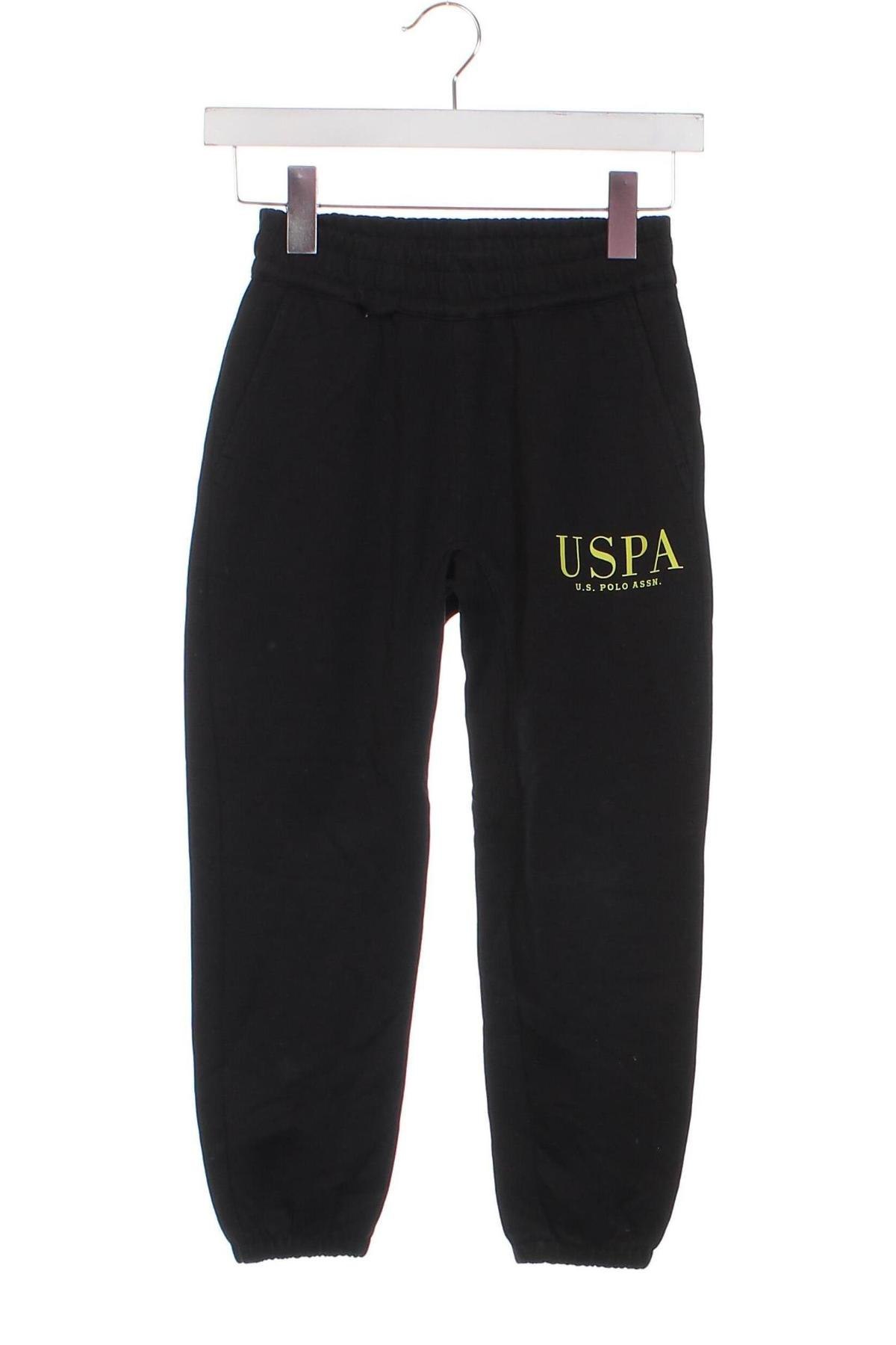 Pantaloni de trening, pentru copii U.S. Polo Assn., Mărime 8-9y/ 134-140 cm, Culoare Negru, Preț 111,84 Lei