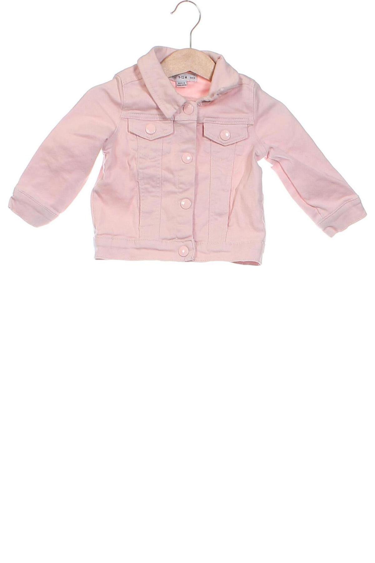 Kinderjacke Denim Co., Größe 9-12m/ 74-80 cm, Farbe Aschrosa, Preis € 12,16