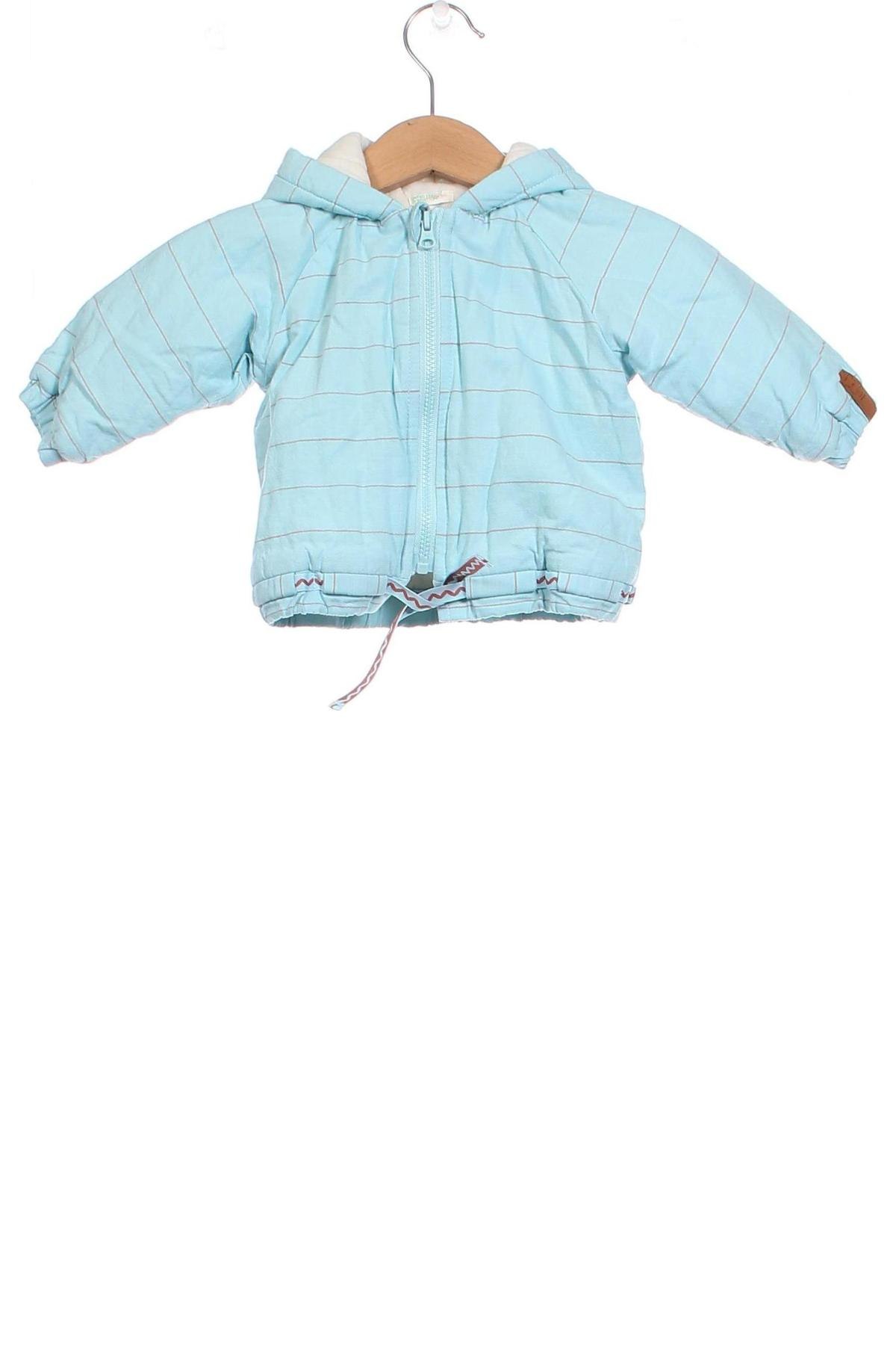 Dziecięca kurtka United Colors Of Benetton, Rozmiar 2-3m/ 56-62 cm, Kolor Niebieski, Cena 60,69 zł