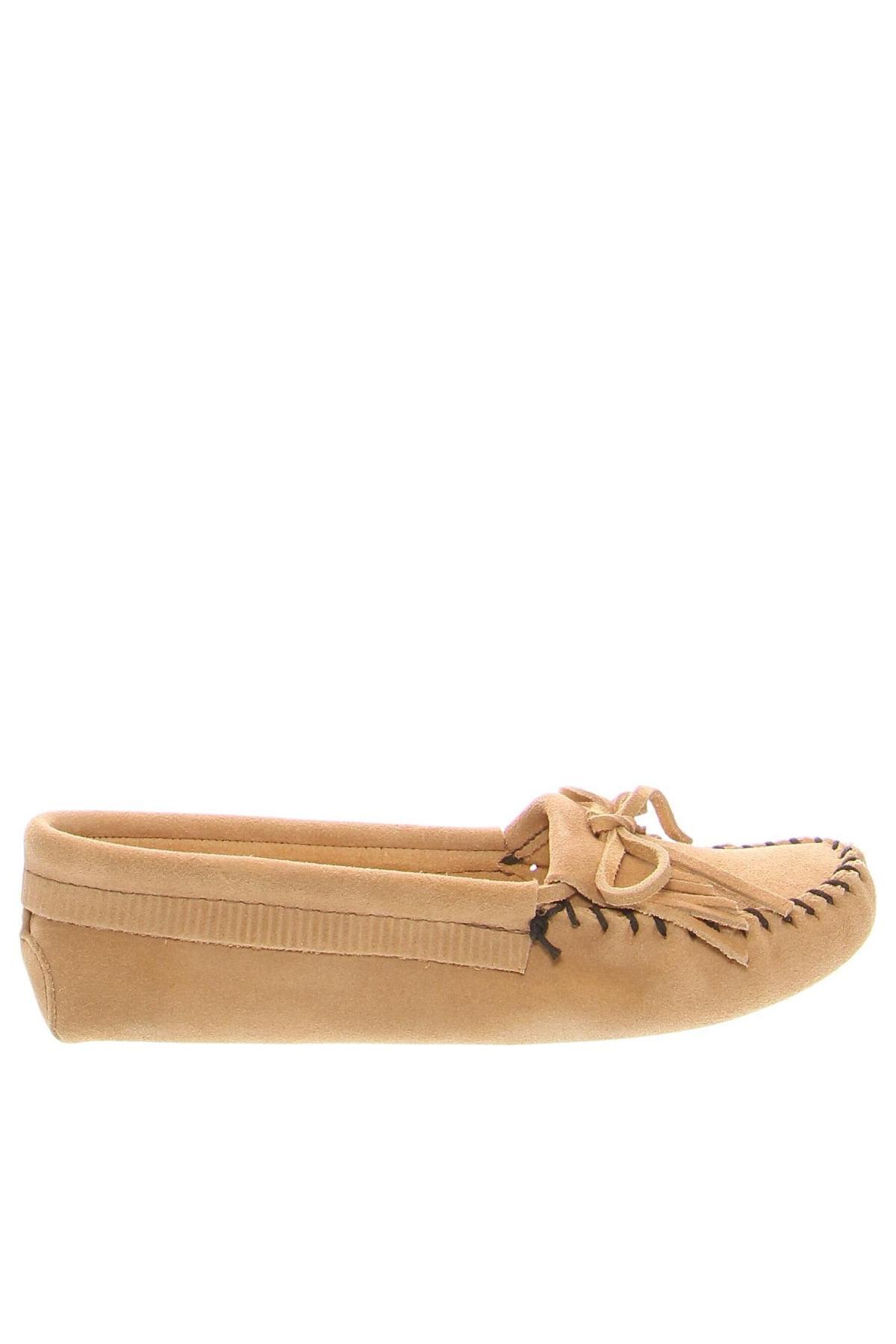 Pantoffeln Minnetonka, Größe 39, Farbe Beige, Preis 32,47 €