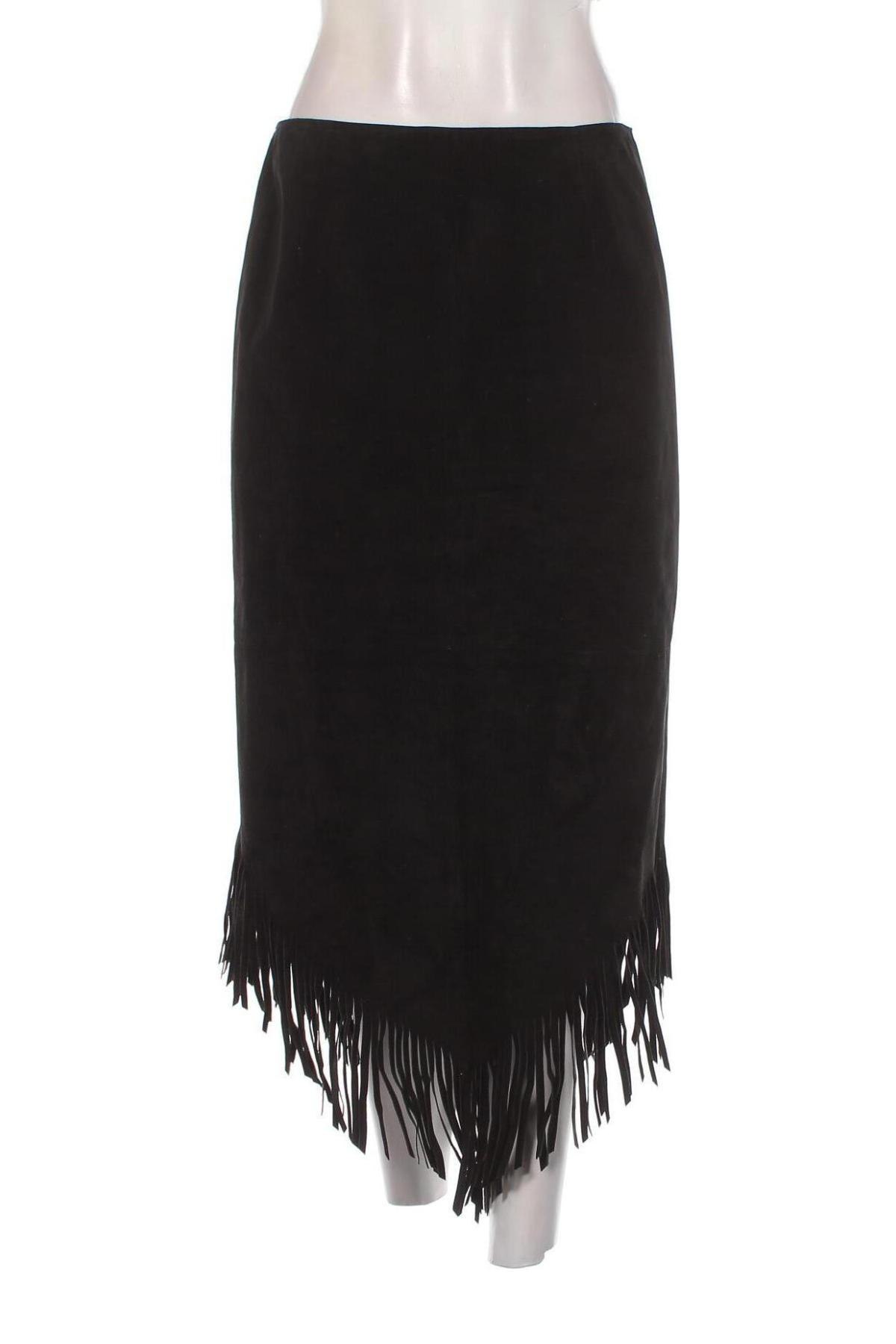 Kožená sukňa , Veľkosť M, Farba Čierna, Cena  10,85 €