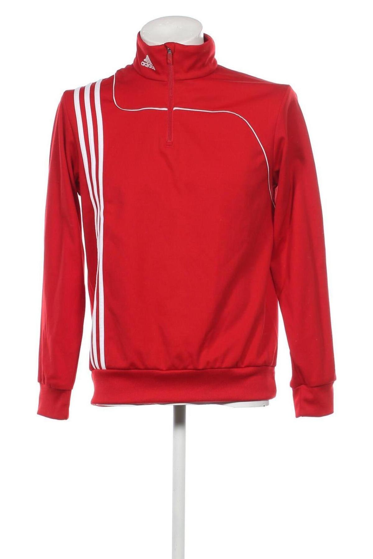 Ανδρική μπλούζα Adidas, Μέγεθος L, Χρώμα Κόκκινο, Τιμή 21,03 €