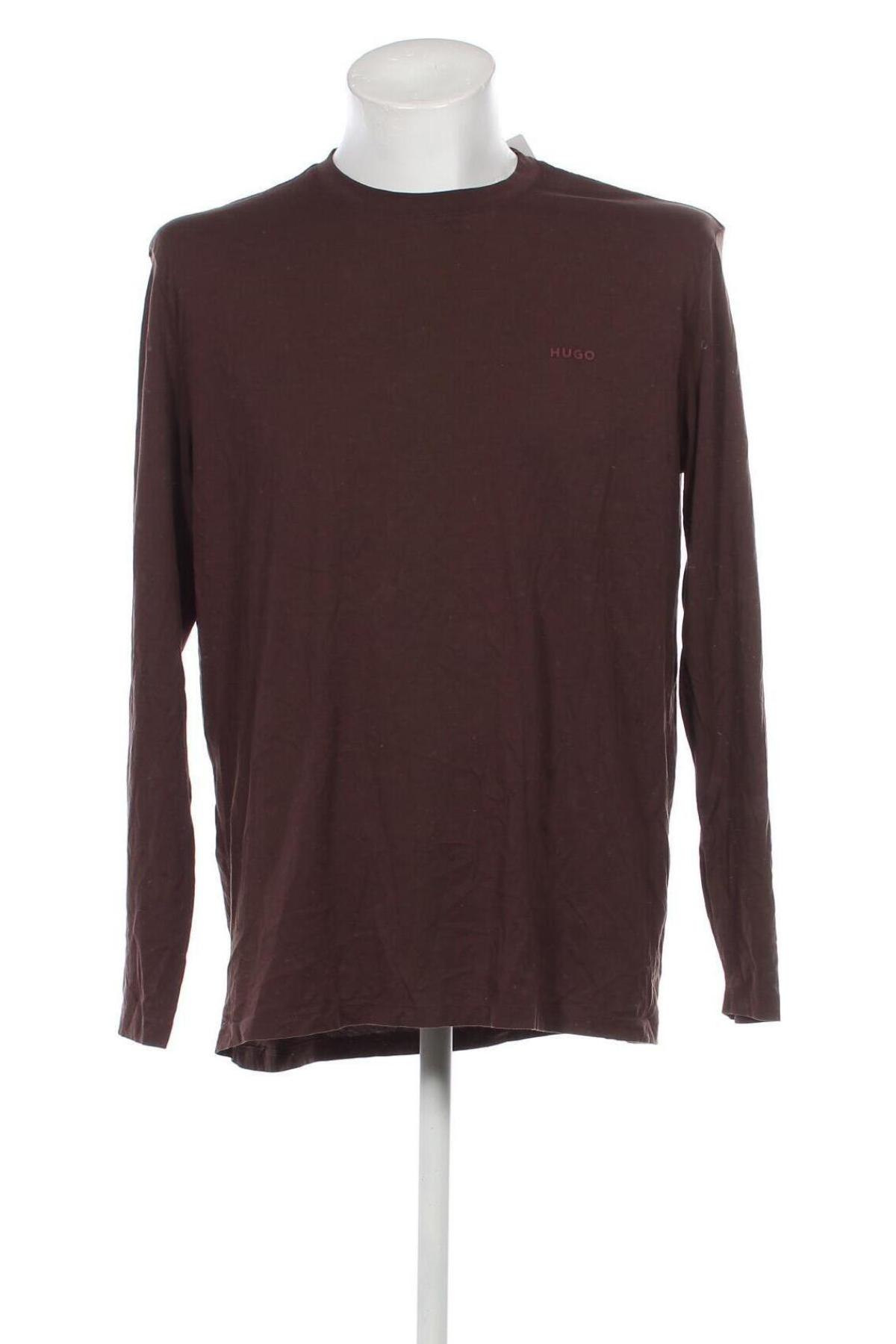 Ανδρική μπλούζα BOSS, Μέγεθος L, Χρώμα Καφέ, Τιμή 41,06 €