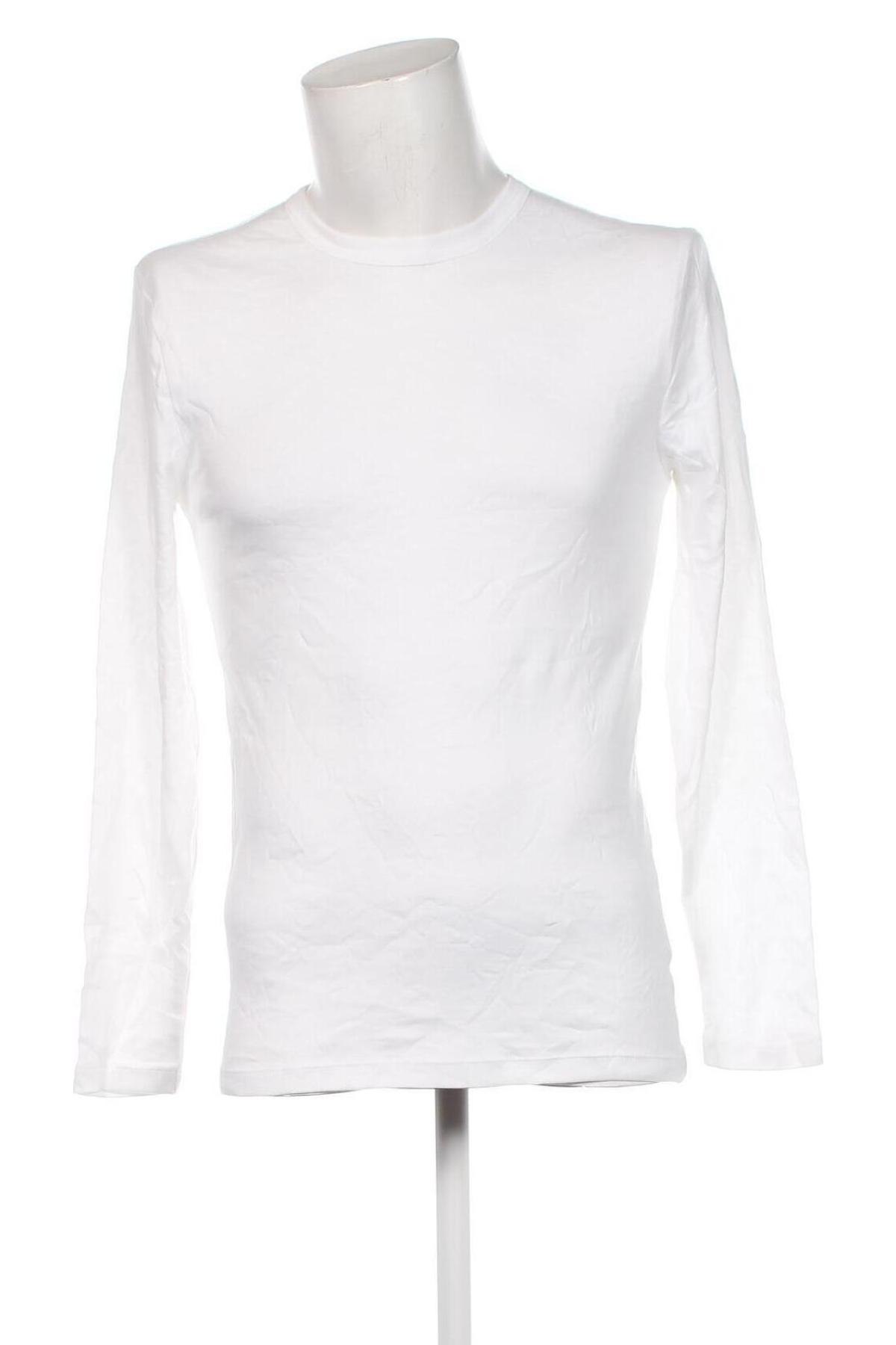 Мъжка блуза C&A, Размер M, Цвят Бял, Цена 9,50 лв.