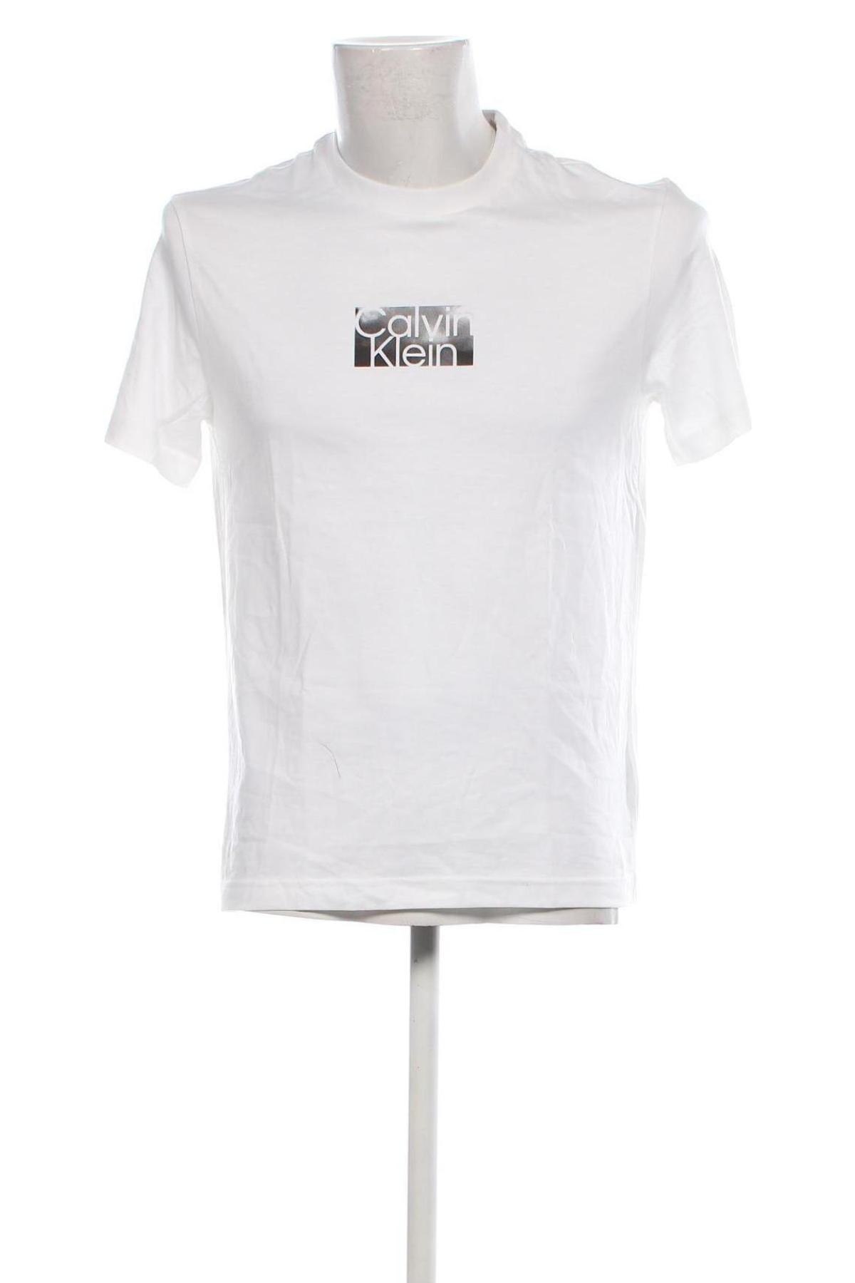 Bluză de bărbați Calvin Klein, Mărime M, Culoare Alb, Preț 387,50 Lei