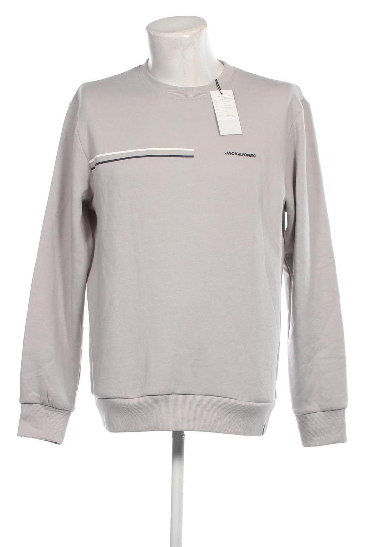 Pánske tričko  Core By Jack & Jones, Veľkosť L, Farba Sivá, Cena  13,04 €