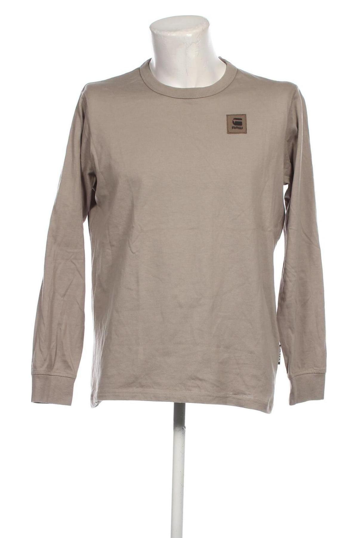 Herren Shirt G-Star Raw, Größe L, Farbe Beige, Preis 63,97 €