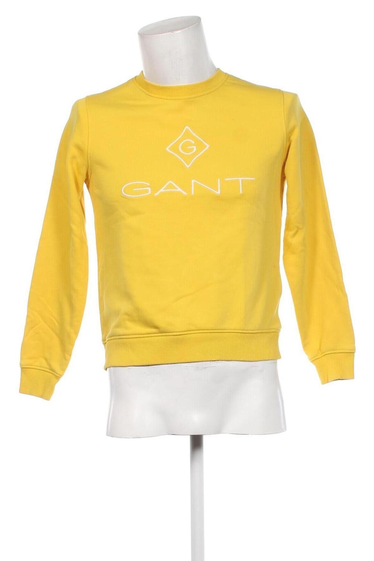 Bluză de bărbați Gant, Mărime S, Culoare Galben, Preț 121,46 Lei