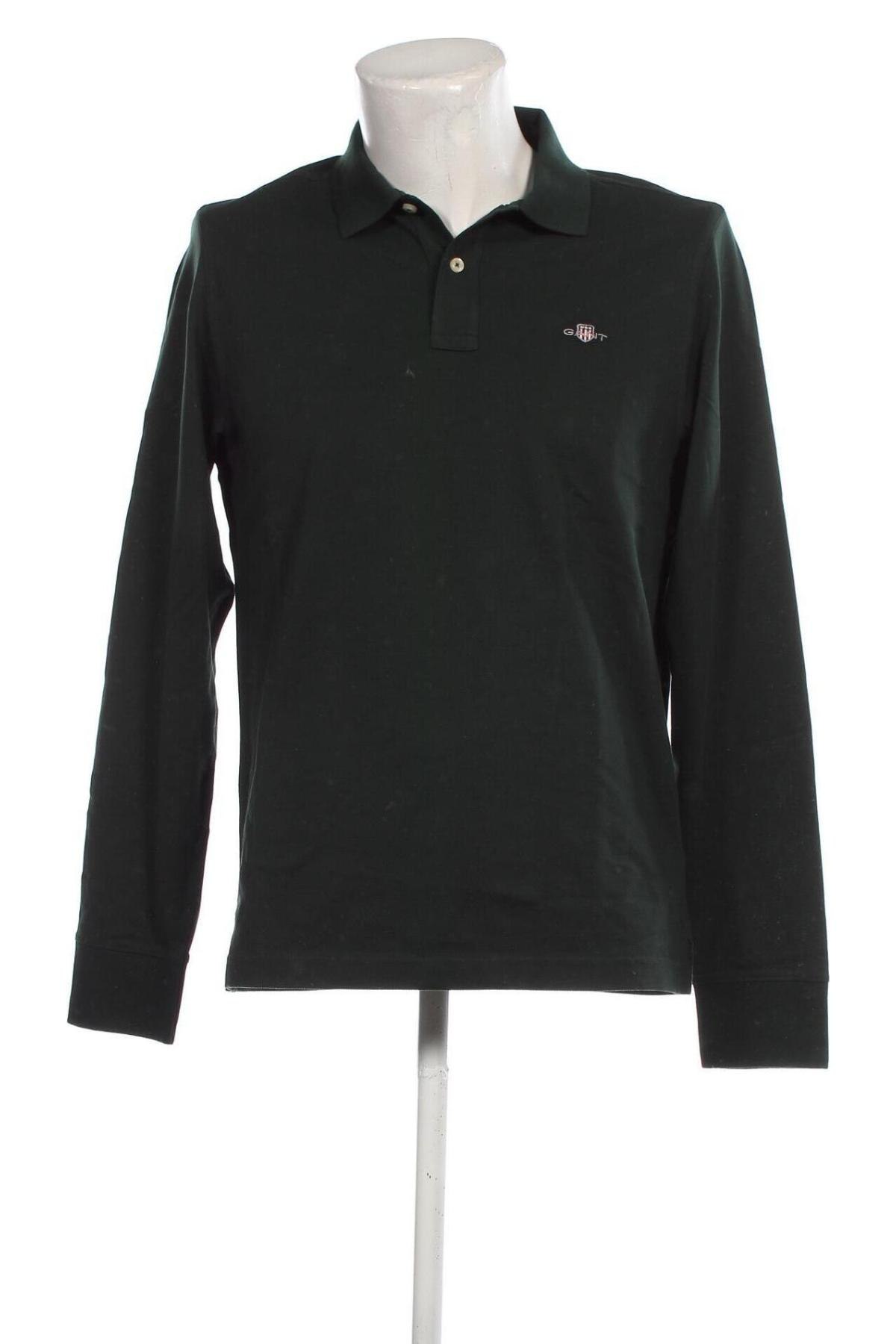 Herren Shirt Gant, Größe M, Farbe Grün, Preis 67,73 €