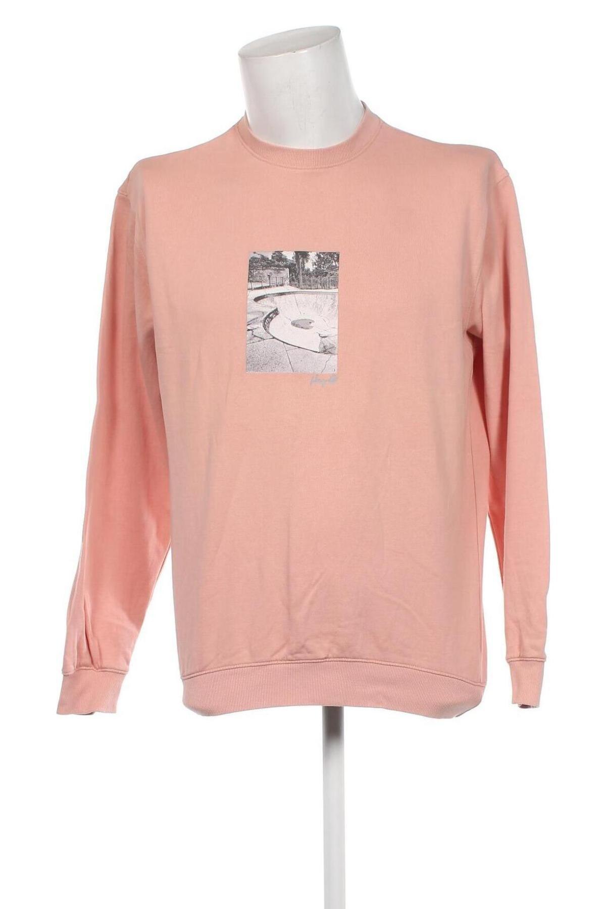 Ανδρική μπλούζα H&M, Μέγεθος S, Χρώμα Ρόζ , Τιμή 5,25 €