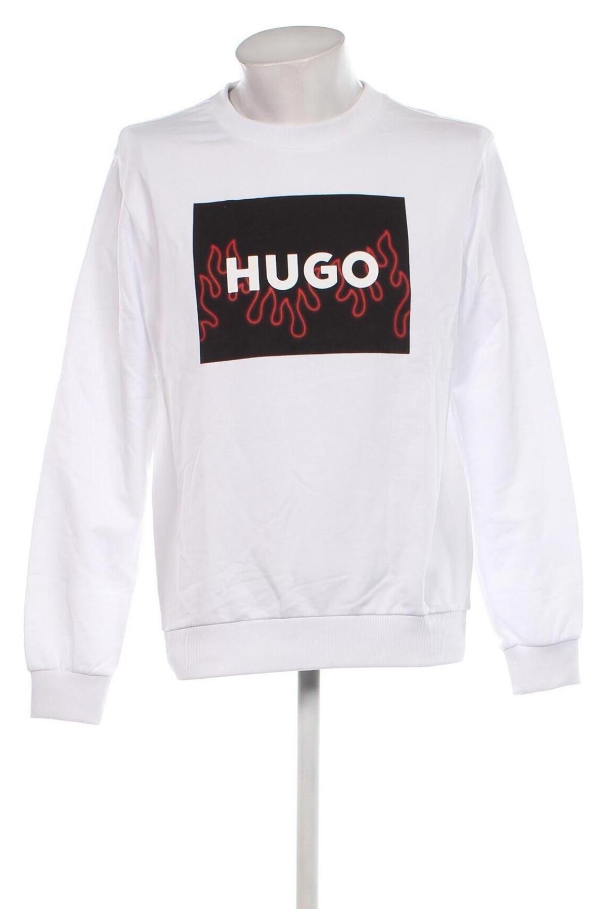 Herren Shirt Hugo Boss, Größe M, Farbe Weiß, Preis € 82,12
