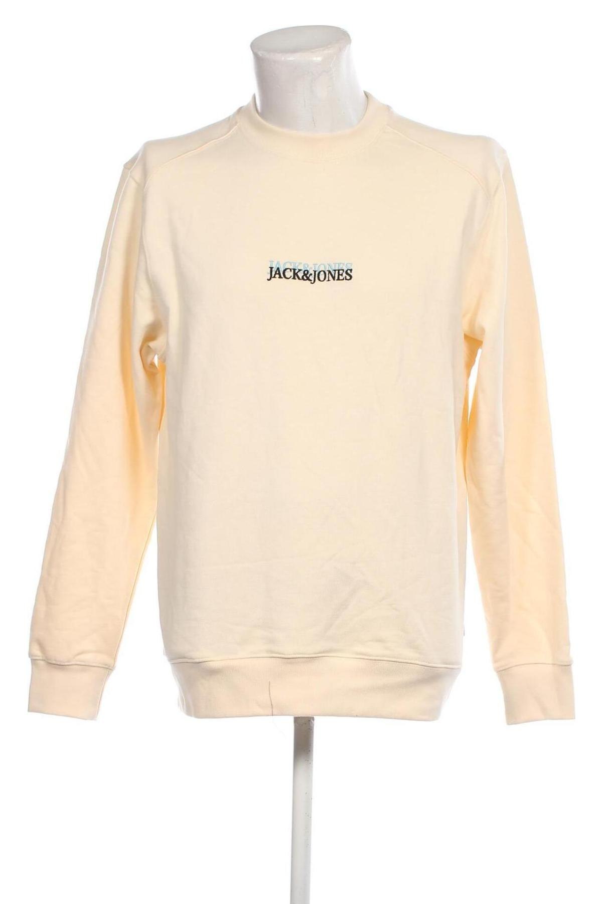 Ανδρική μπλούζα Originals By Jack & Jones, Μέγεθος L, Χρώμα Εκρού, Τιμή 13,04 €