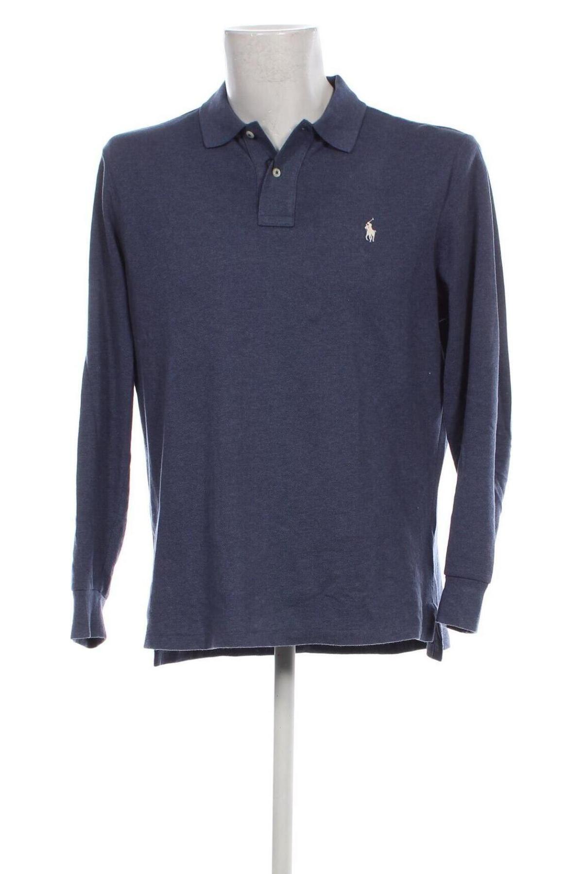 Pánske tričko  Polo By Ralph Lauren, Veľkosť L, Farba Modrá, Cena  74,69 €