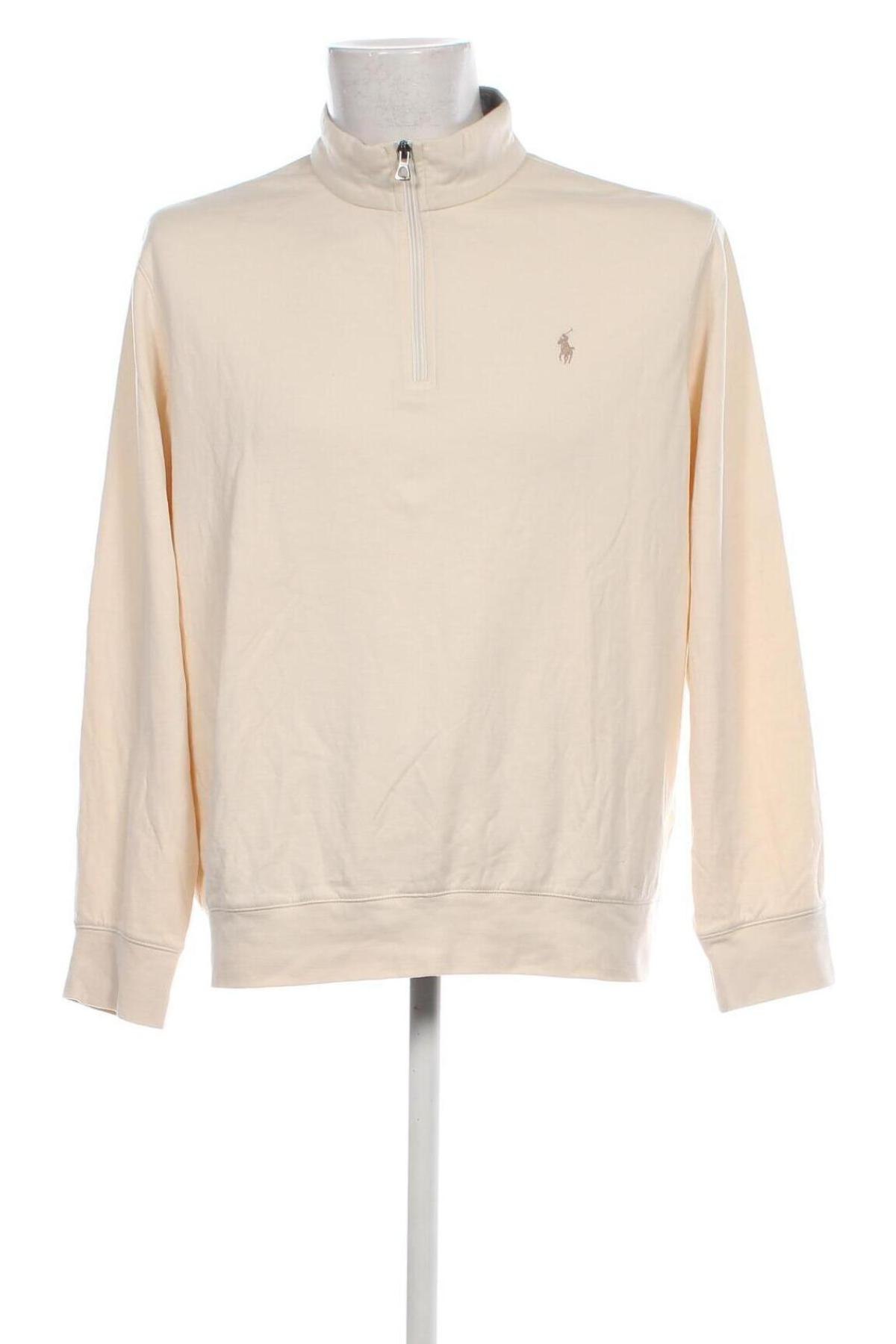 Herren Shirt Polo By Ralph Lauren, Größe L, Farbe Ecru, Preis 78,84 €
