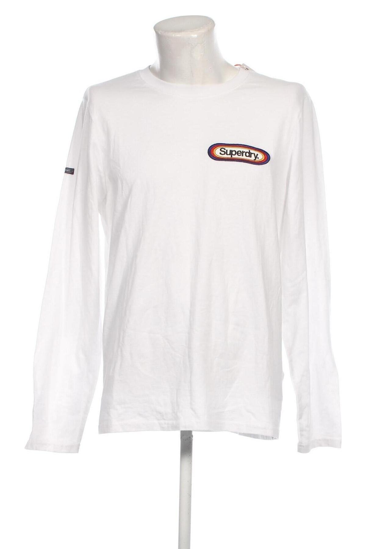 Herren Shirt Superdry, Größe XXL, Farbe Weiß, Preis € 32,47