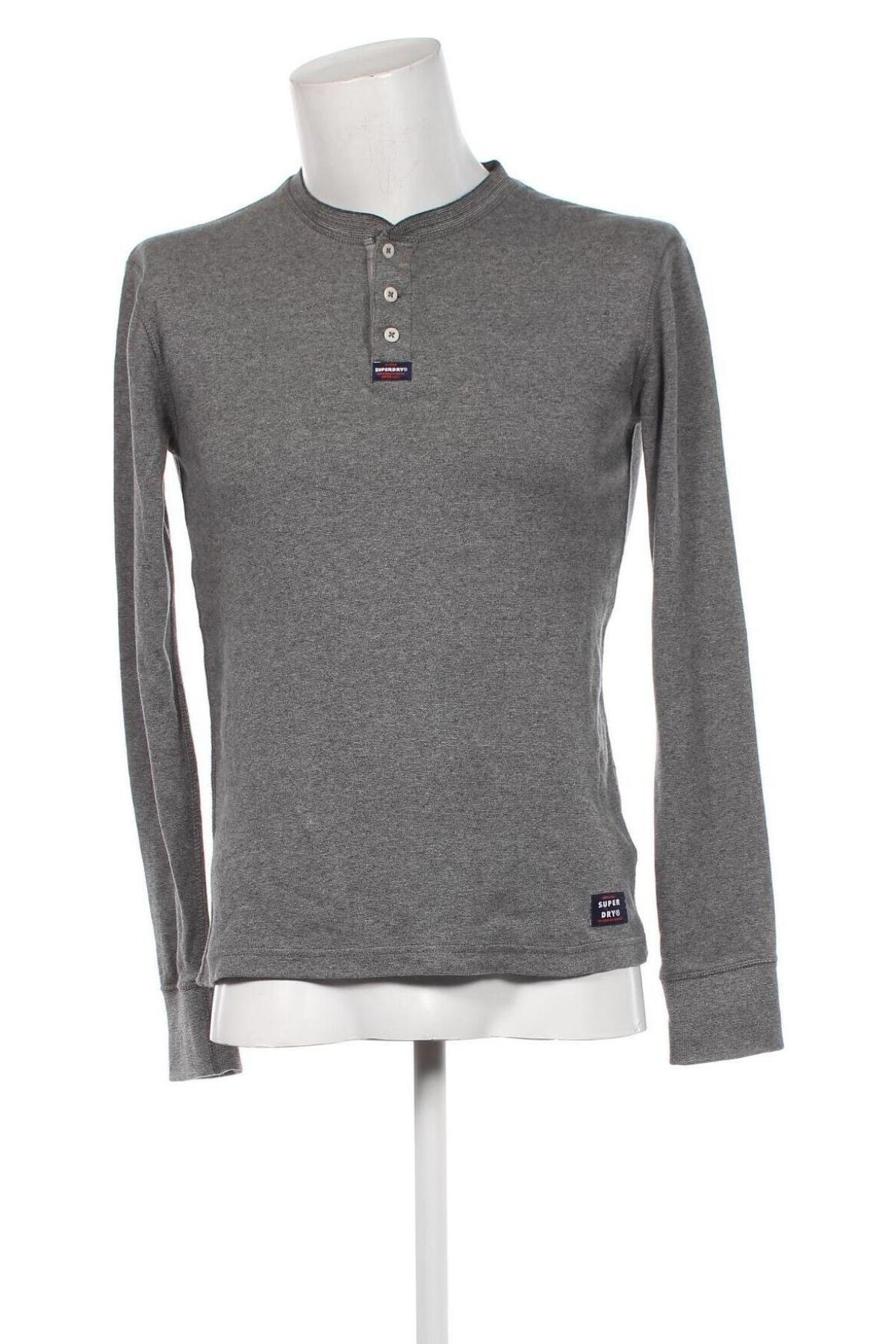 Herren Shirt Superdry, Größe M, Farbe Grau, Preis € 9,48